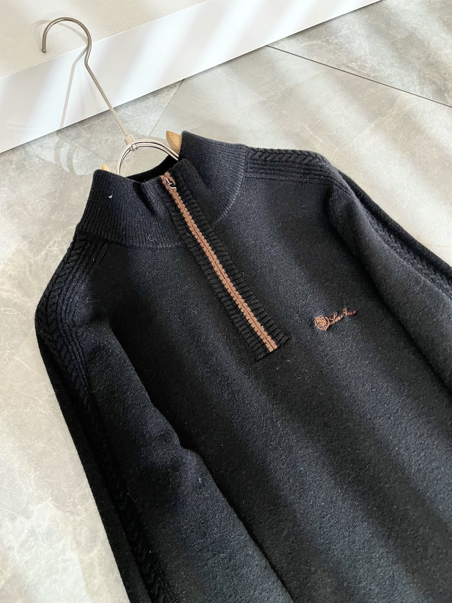 Loro Piana Male Basic Clothing Wool M-l-xl