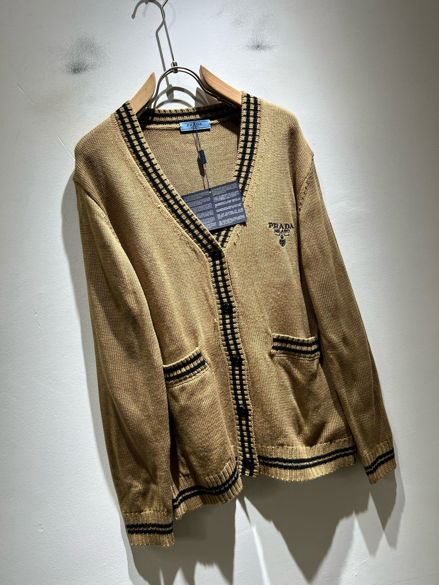 Prada Male Basic Clothing Wool M-l-xl