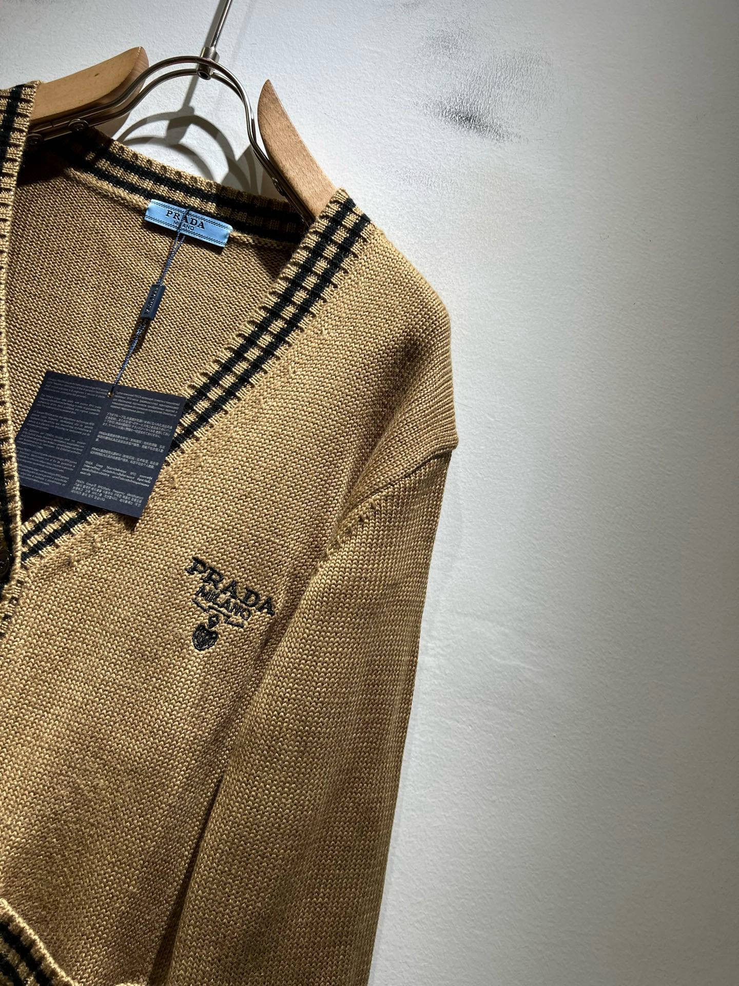 Prada Male Basic Clothing Wool M-l-xl