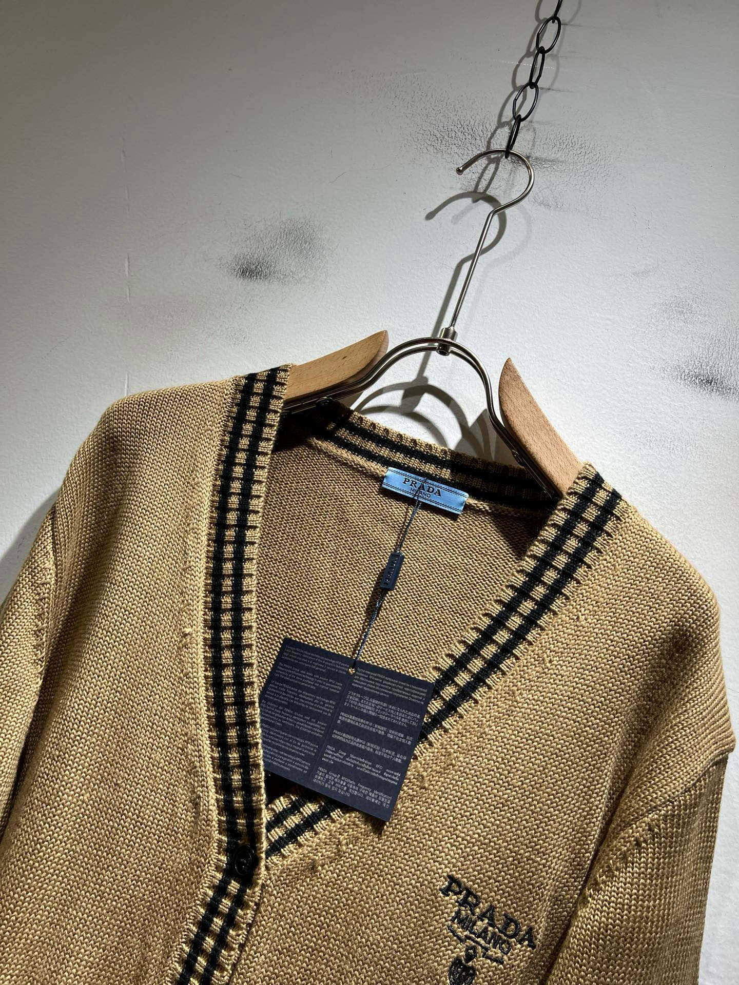 Prada Male Basic Clothing Wool M-l-xl