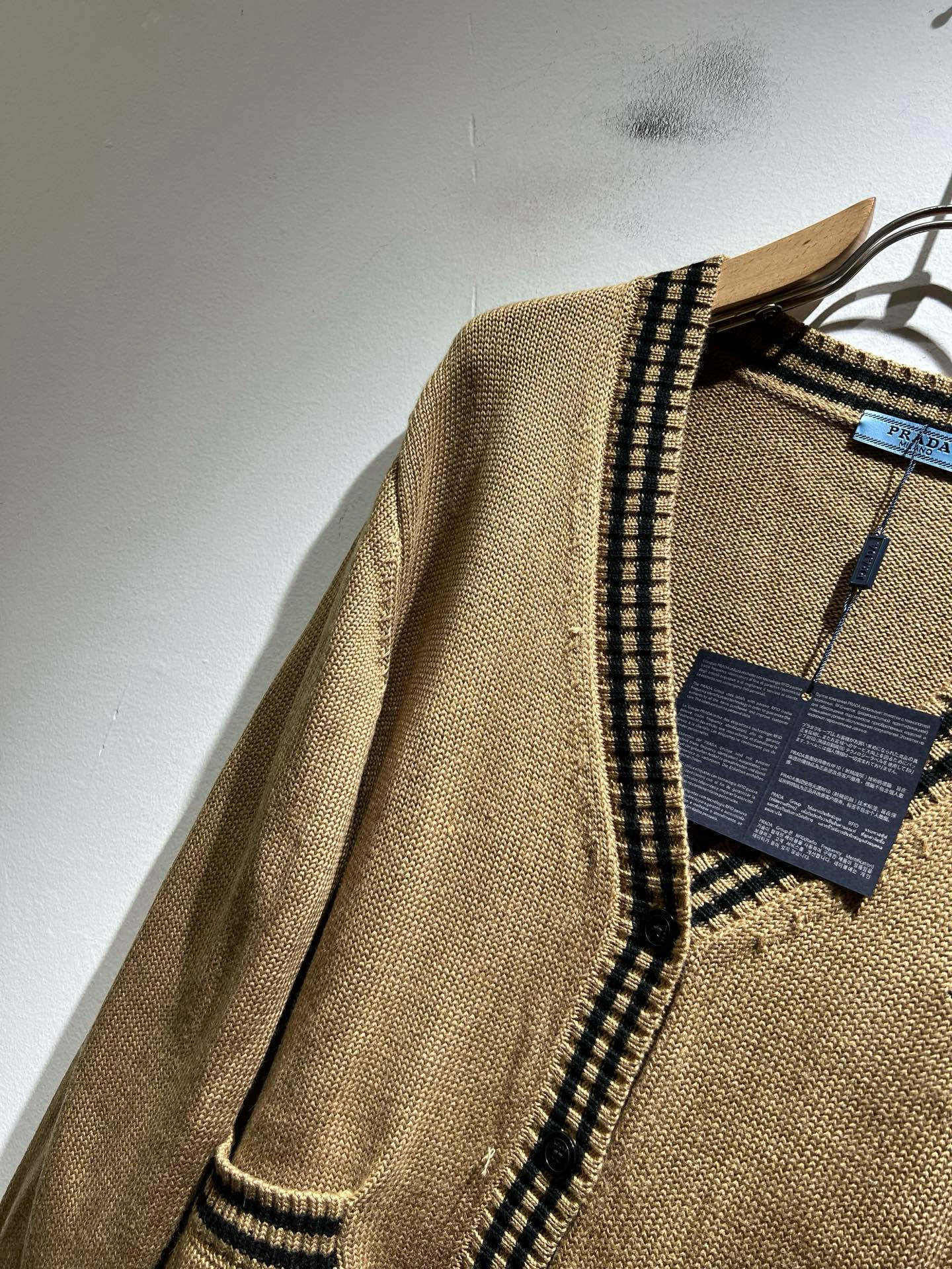 Prada Male Basic Clothing Wool M-l-xl