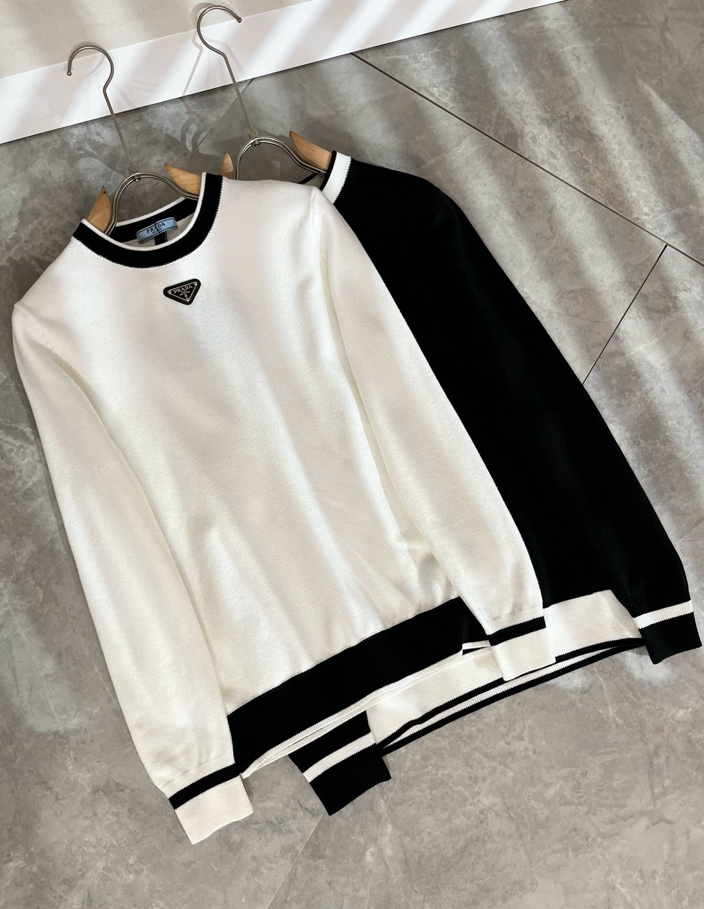 Prada Male Basic Clothing Wool M-l-xl