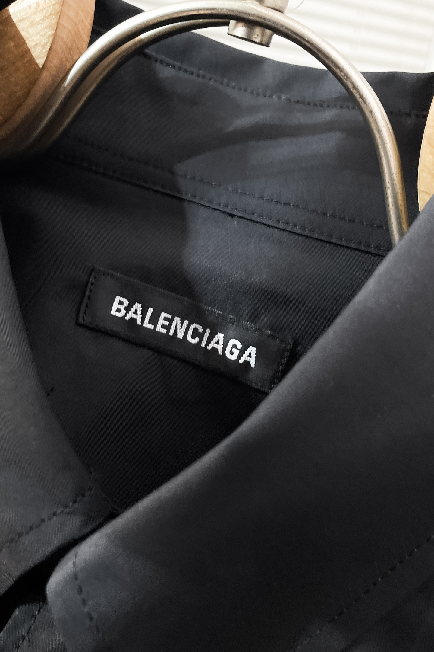 Balenciaga Couple Shirt Black Printed S-m-l-xl