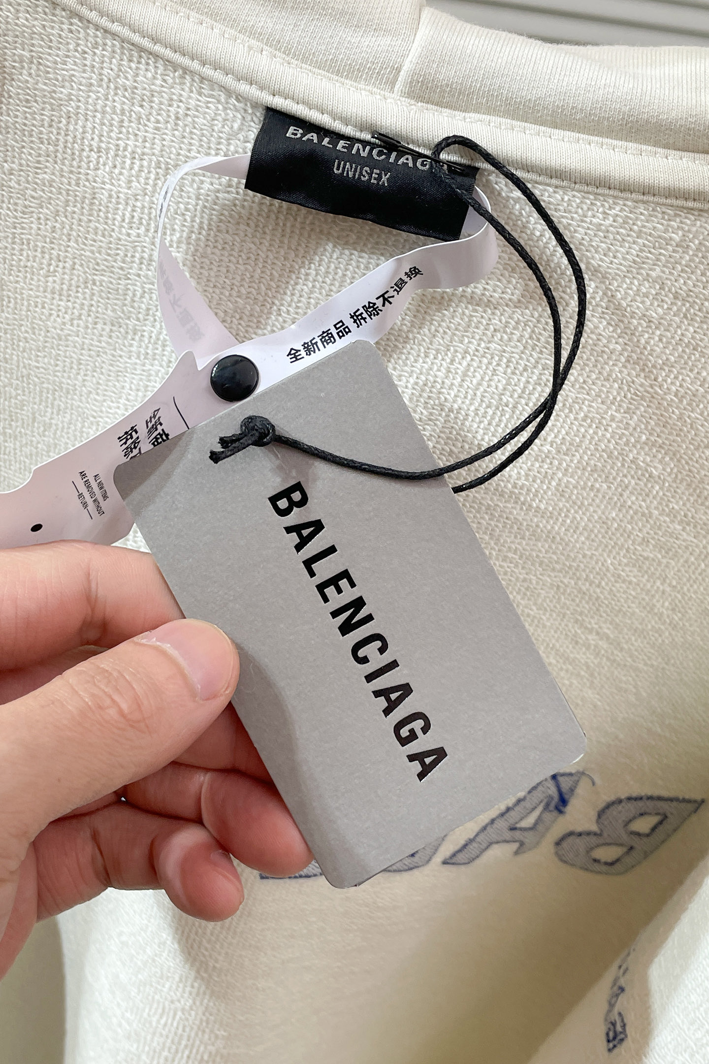 Balenciaga Hoodie Cotton Hooded S-m-l