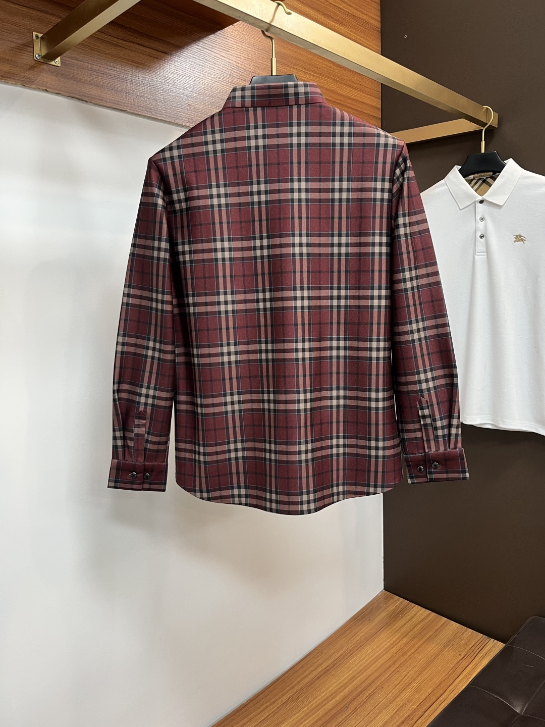 Burberry Shirt Fleece Lined M-xl