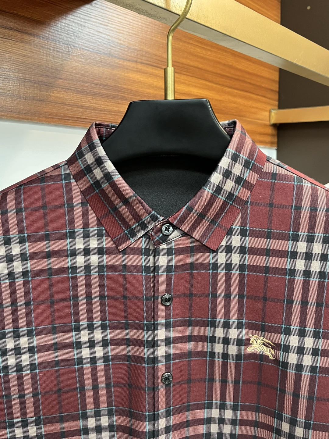 Burberry Shirt Fleece Lined M-xl