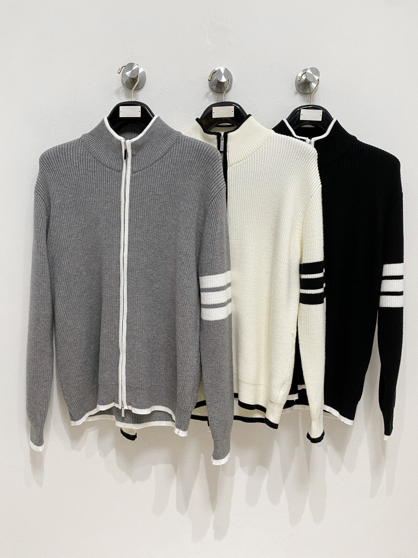 Thom Browne Male Basic Clothing Wool M-xxxl