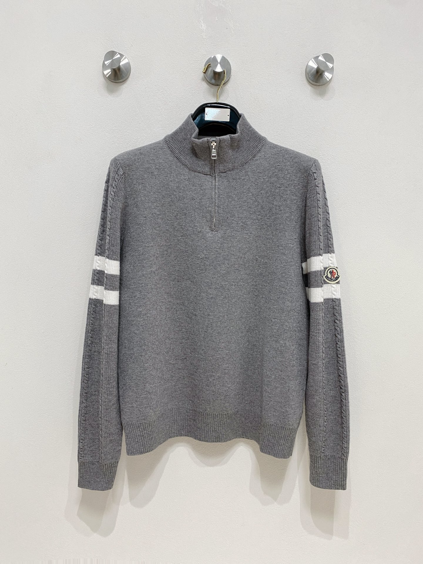 Moncler Male Basic Clothing Wool M-l-xxxl