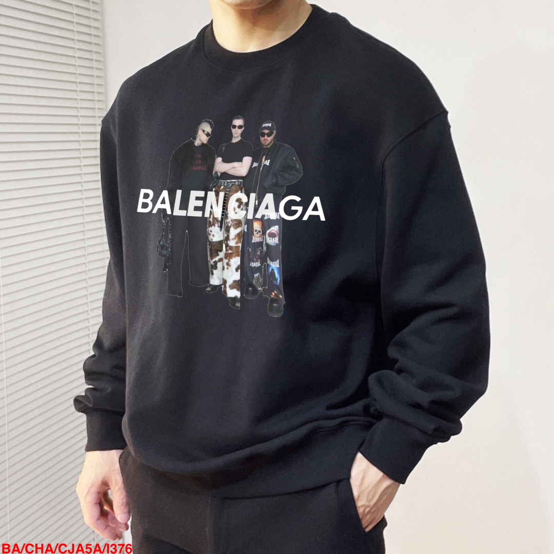 Balenciaga Couple Hoodie Cotton S-m-xl
