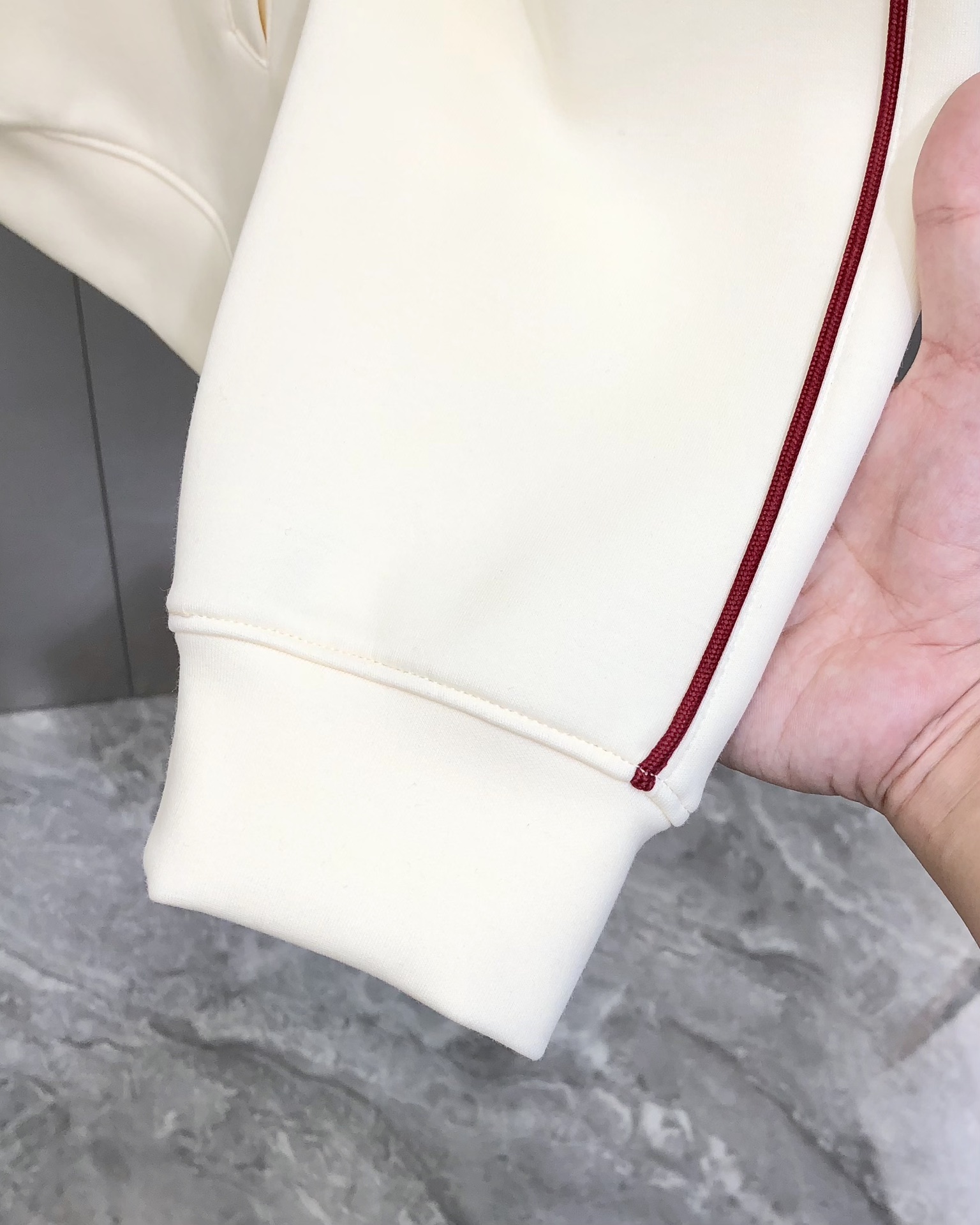 Prada Male Basic Clothing Cotton Hooded S-l-xl