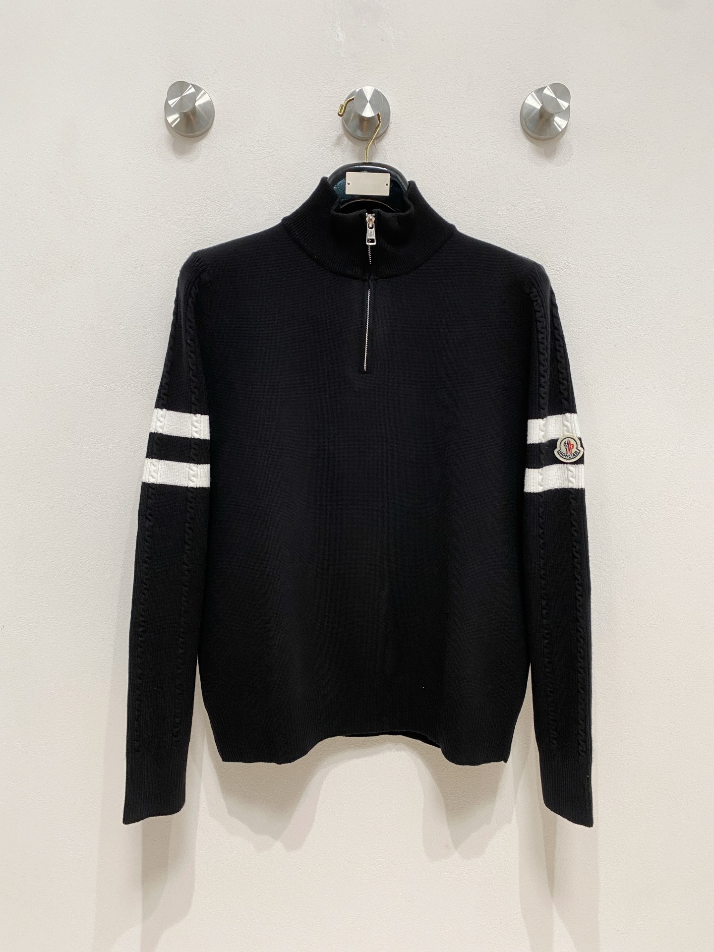 Moncler Male Basic Clothing Wool M-l-xxxl