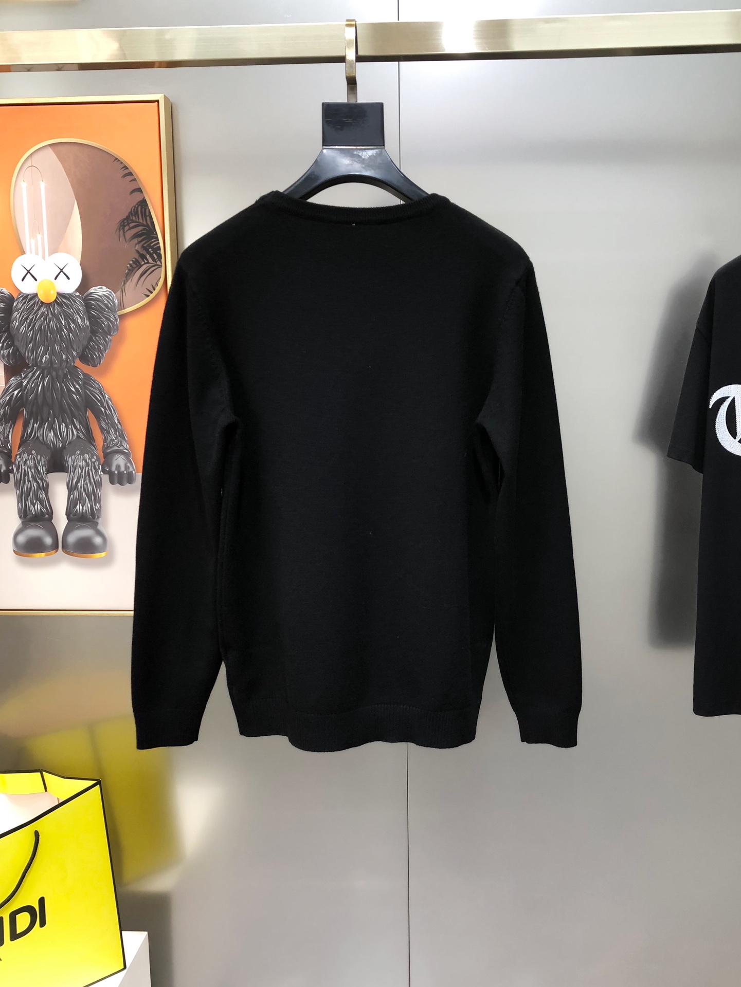 Prada Male Basic Clothing Wool Black M-l-xl
