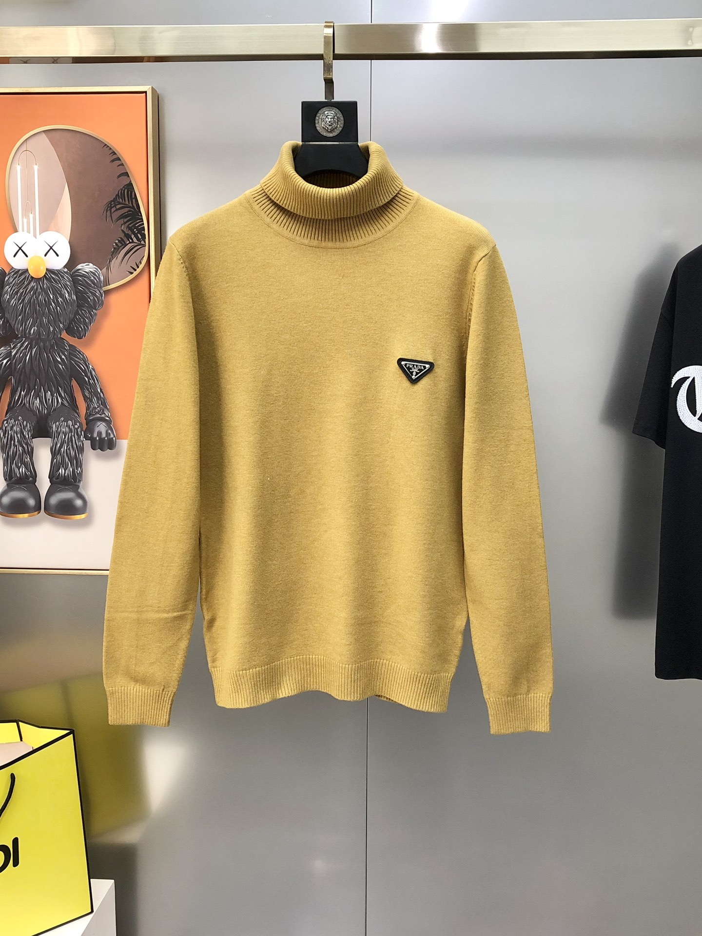 Prada Male Basic Clothing Wool M-l-xl