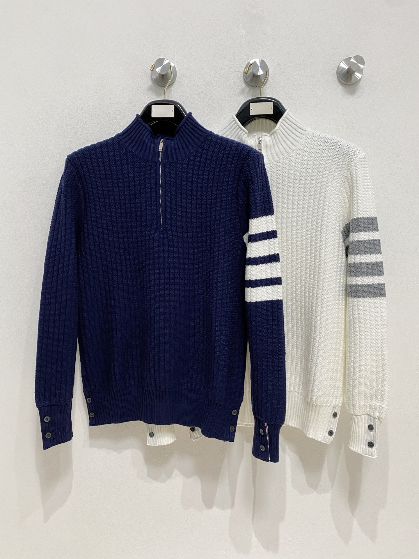 Thom Browne Male Basic Clothing Wool M-xxxl