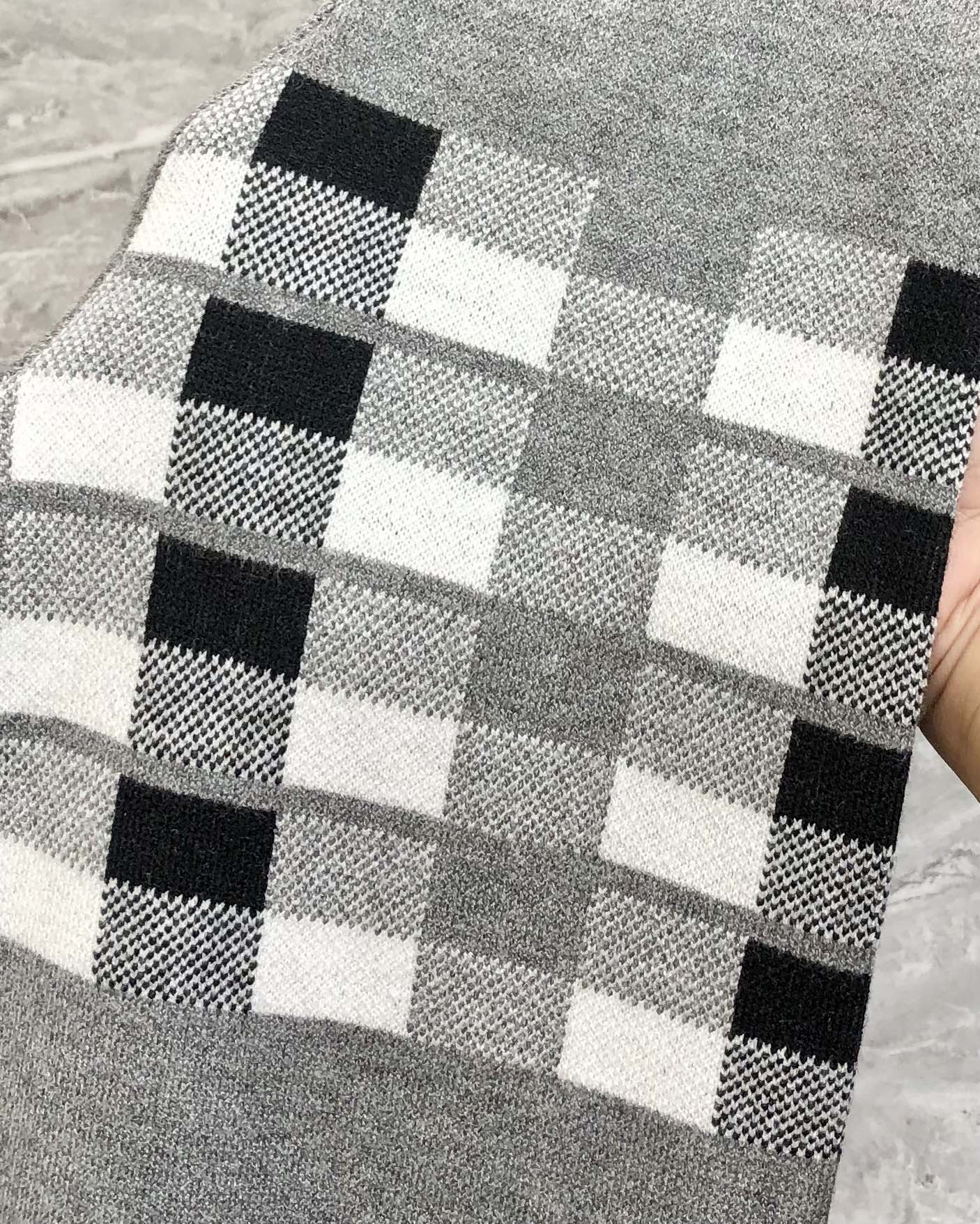 Thom Browne Male Basic Clothing Wool Gray M-l-xl