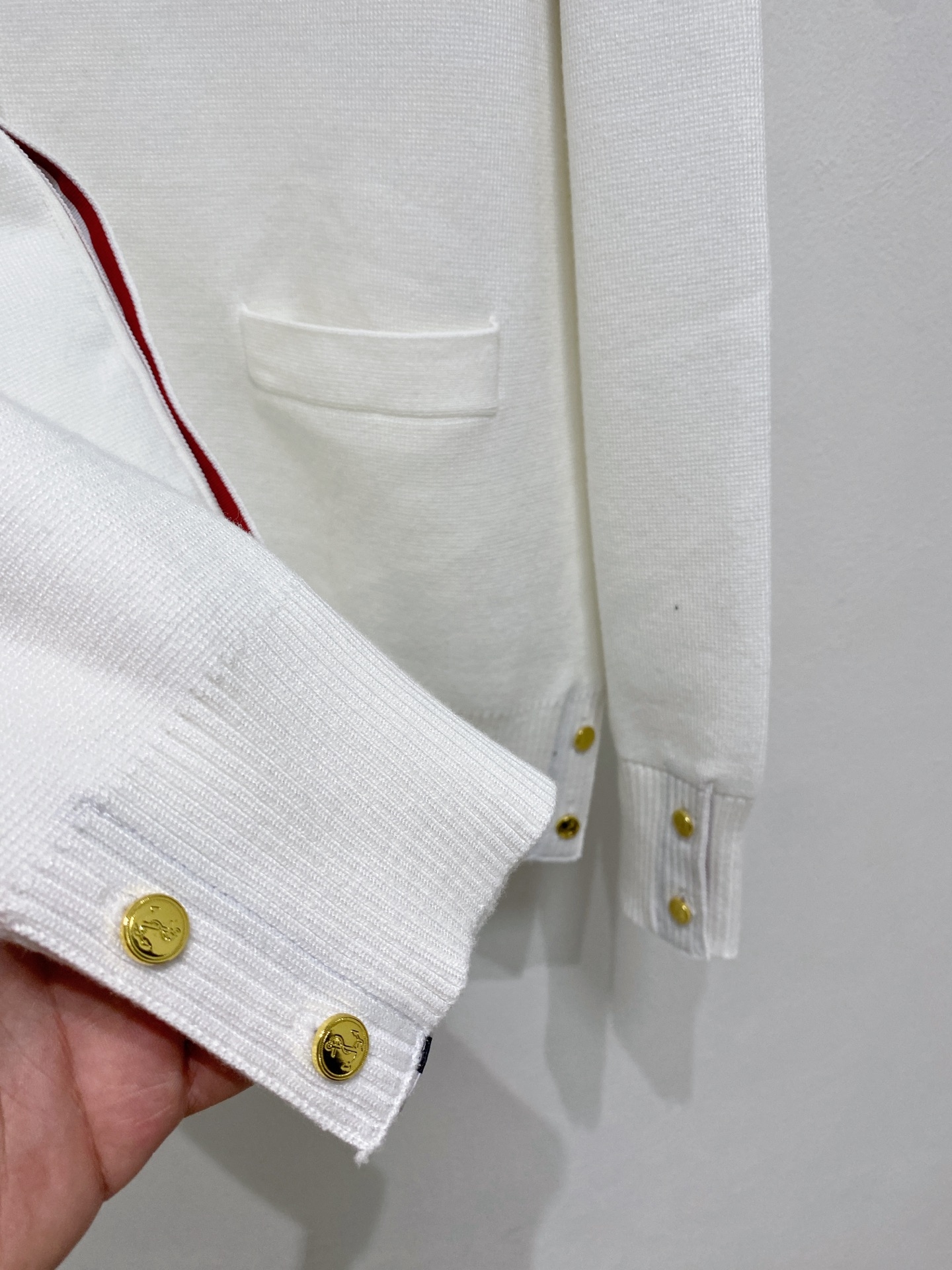 Thom Browne Male Basic Clothing Wool M-xxxl