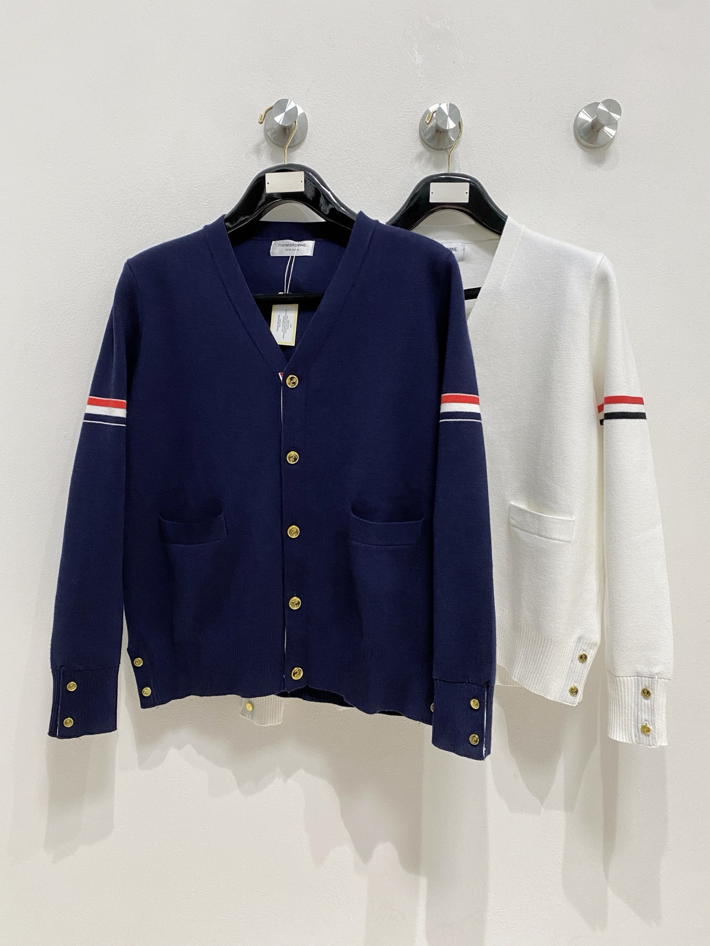 Thom Browne Male Basic Clothing Wool M-xxxl