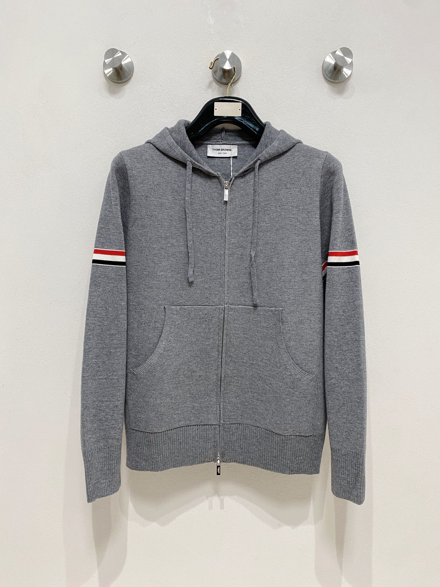 Thom Browne Male Basic Clothing Wool Black M-xxxl