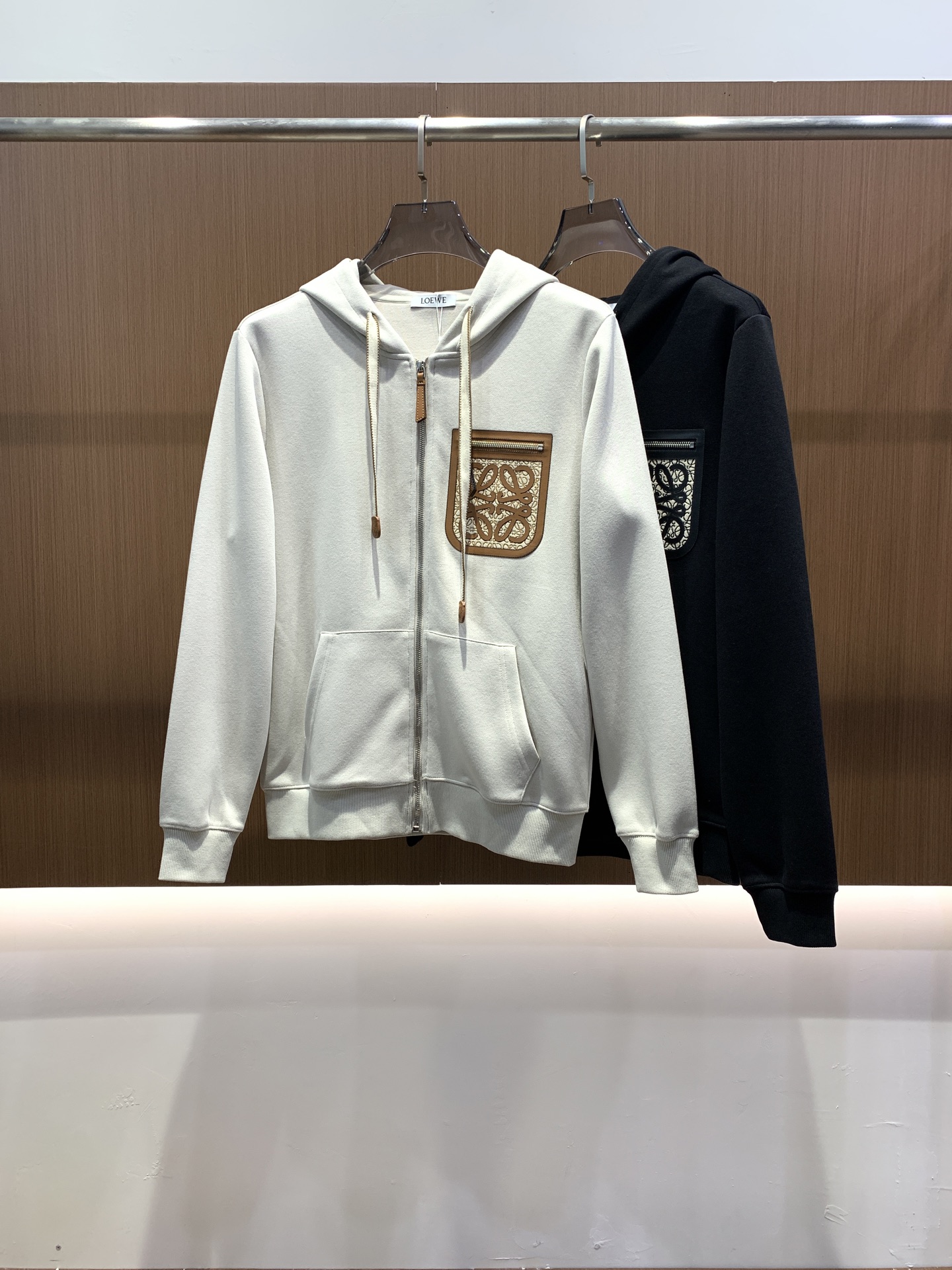 Loewe Couple Basic Clothing Hooded S-m-xl