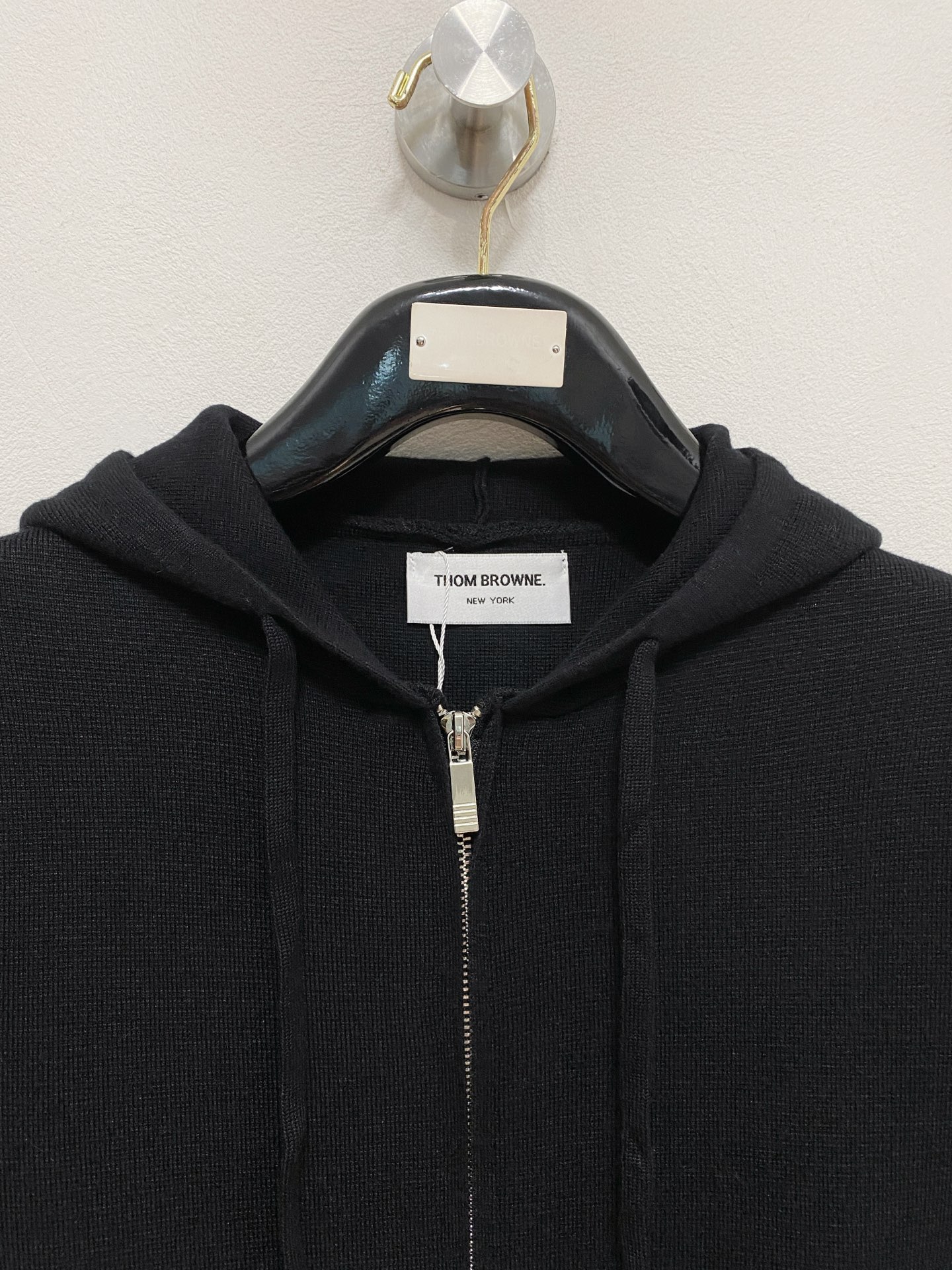 Thom Browne Male Basic Clothing Wool Black M-xxxl