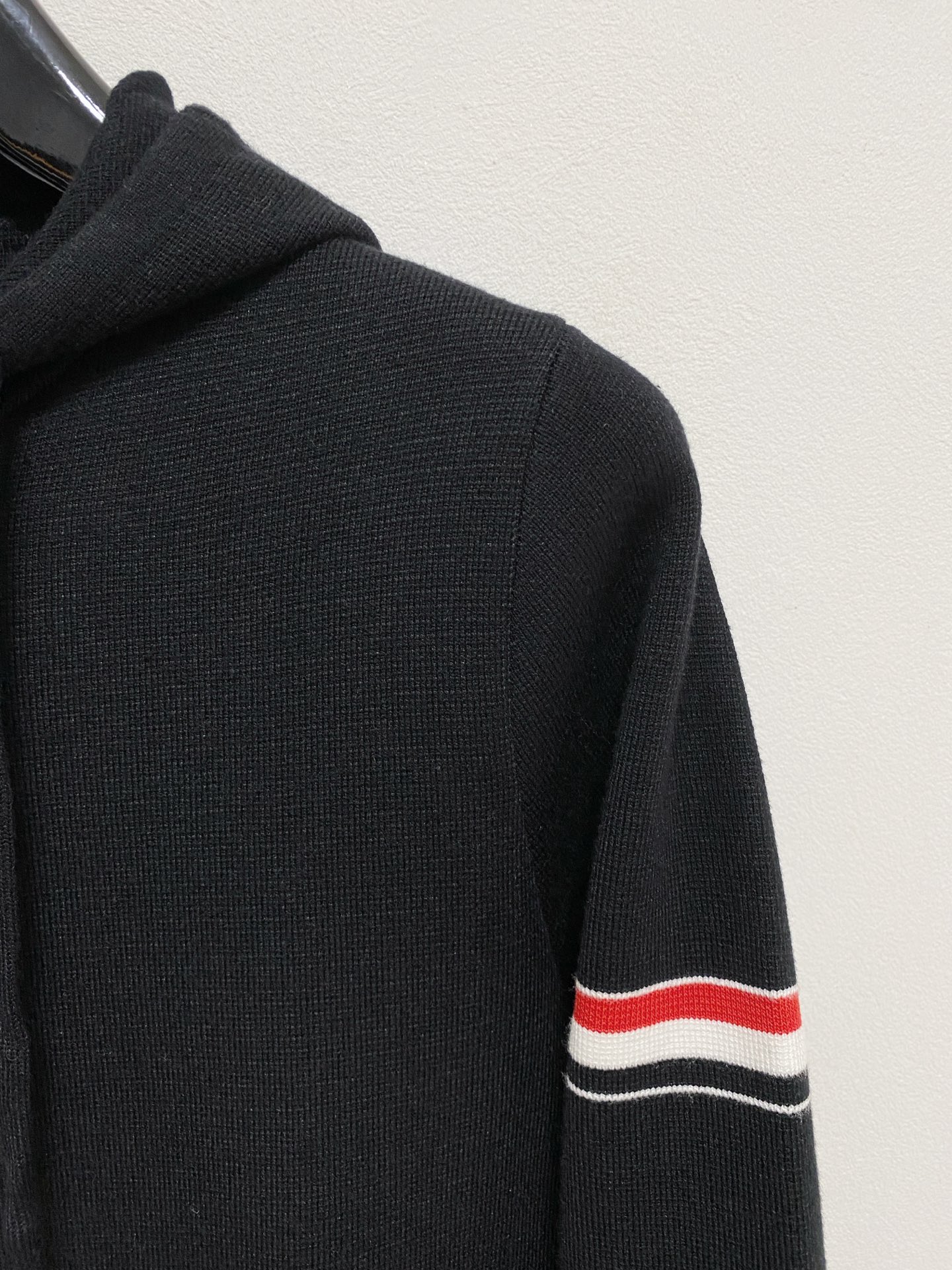 Thom Browne Male Basic Clothing Wool Black M-xxxl