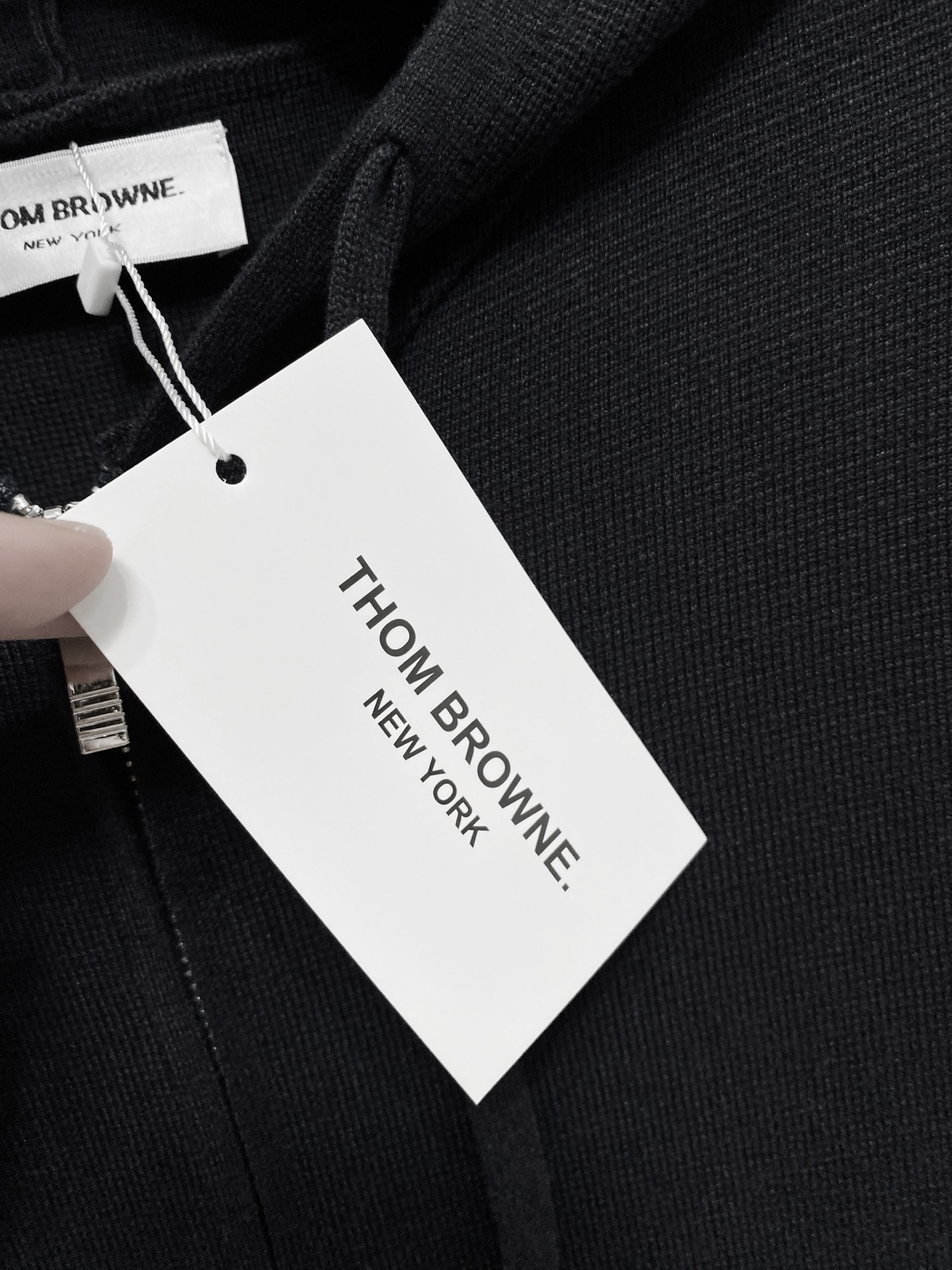 Thom Browne Male Basic Clothing Wool Black M-xxxl