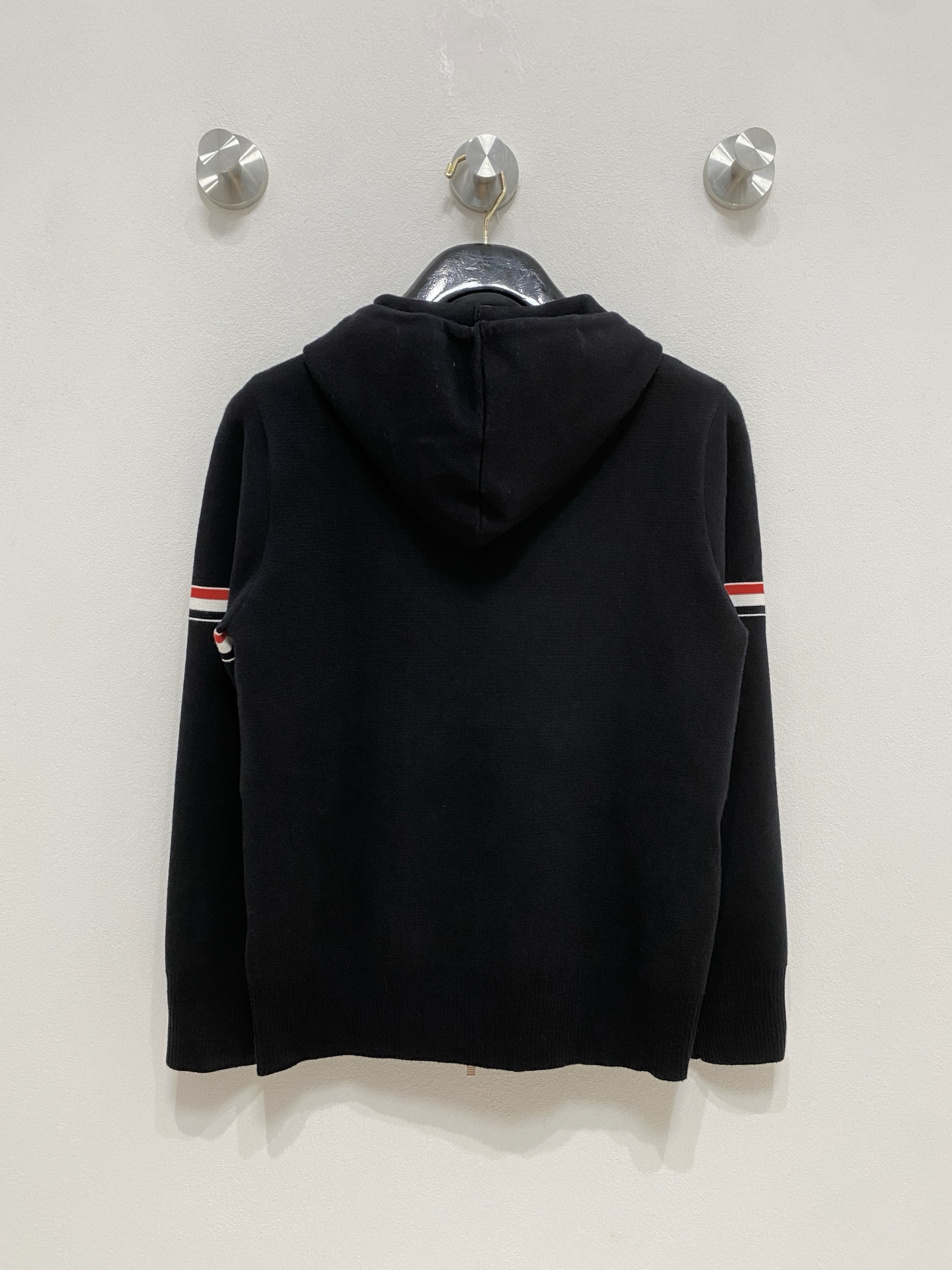 Thom Browne Male Basic Clothing Wool Black M-xxxl