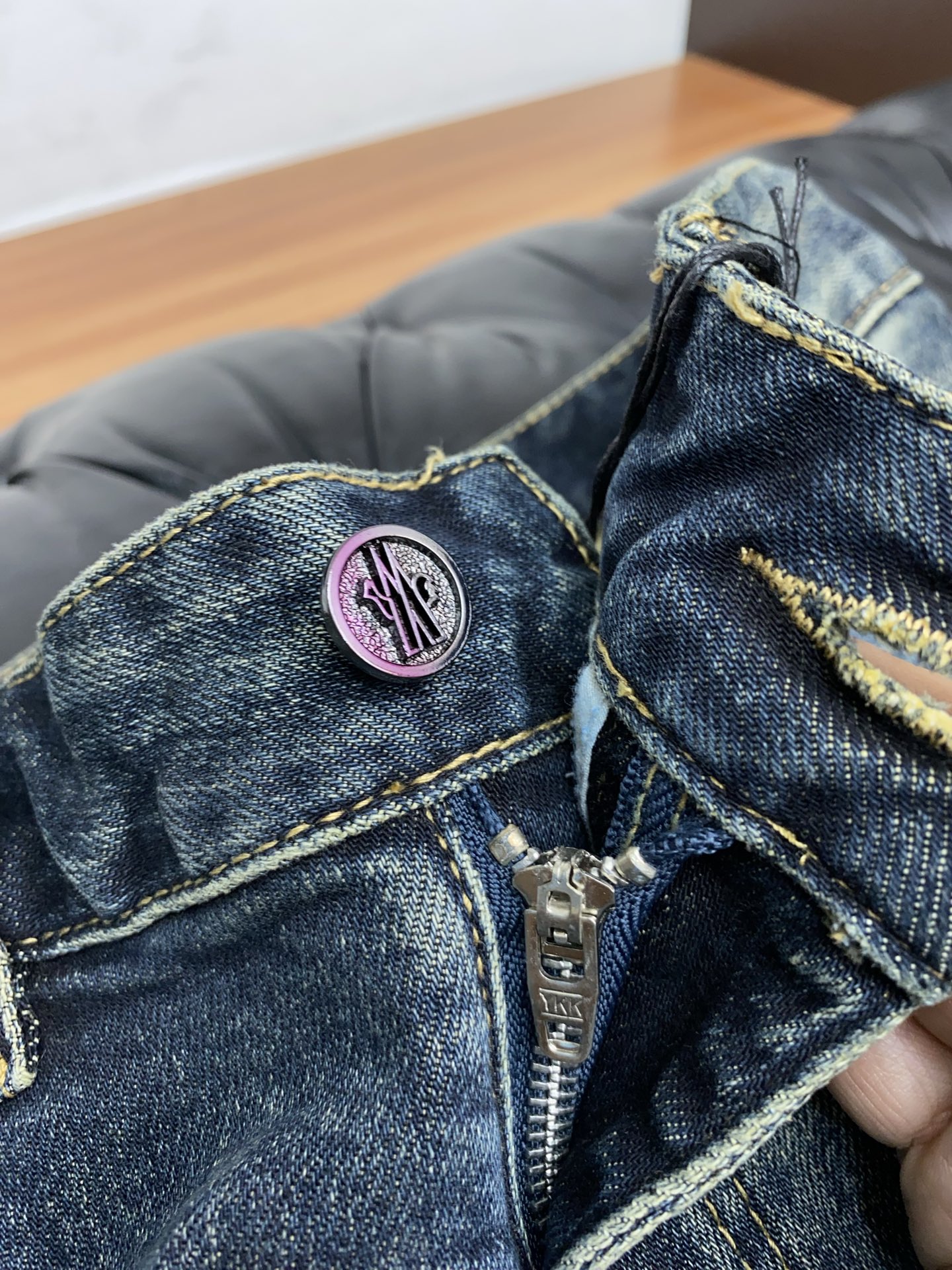 Moncler Jeans Knitted Slim Fit M-l