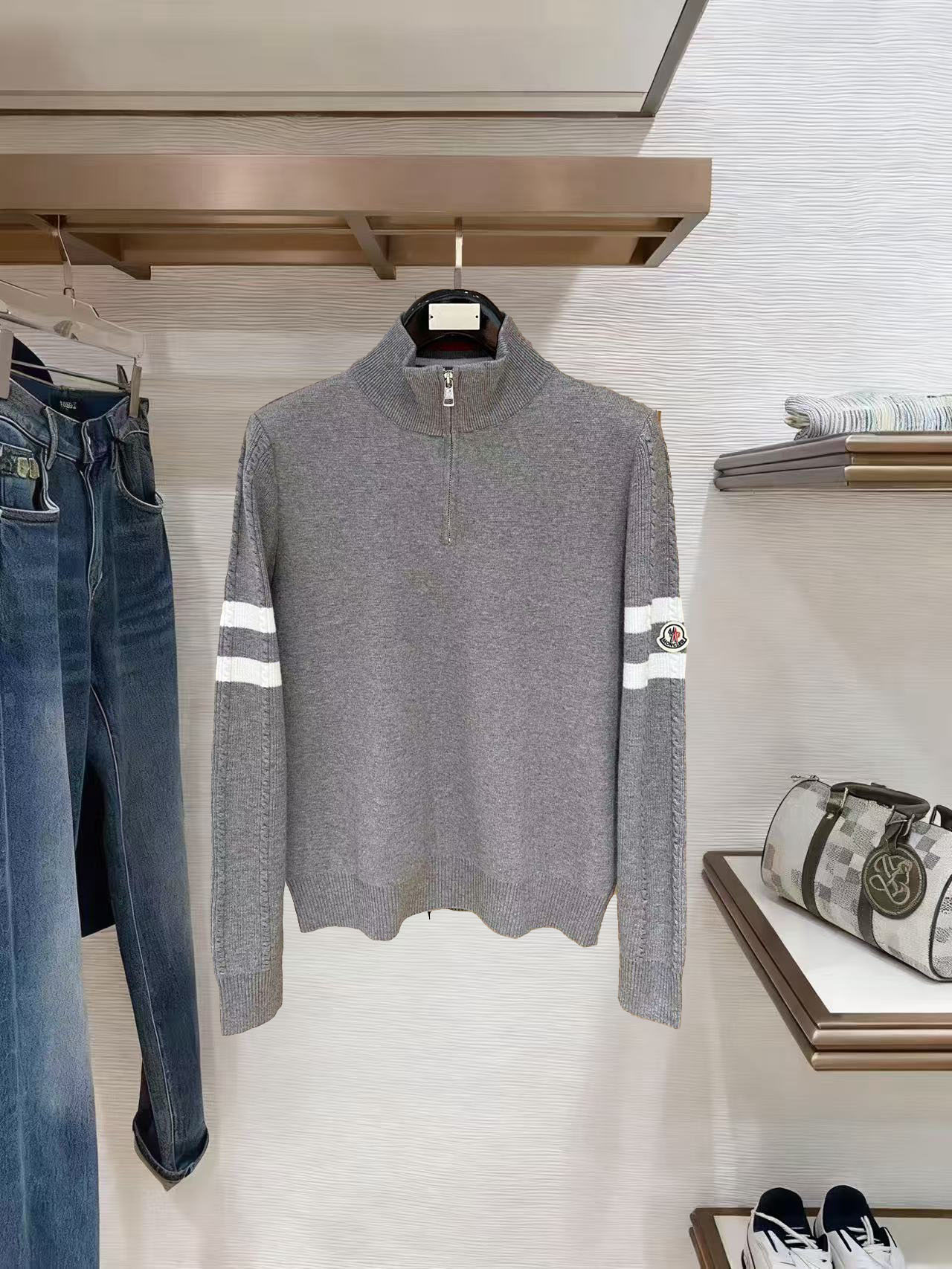 Moncler Basic Clothing Wool M-l-xl