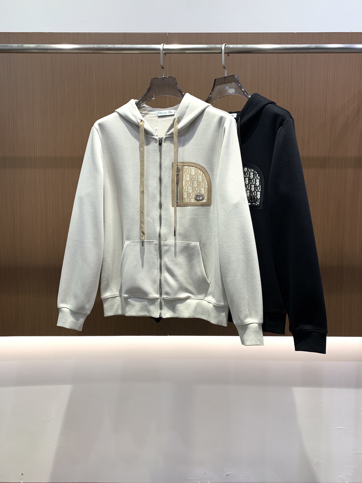 Dior Couple Basic Clothing Hooded S-m-xl