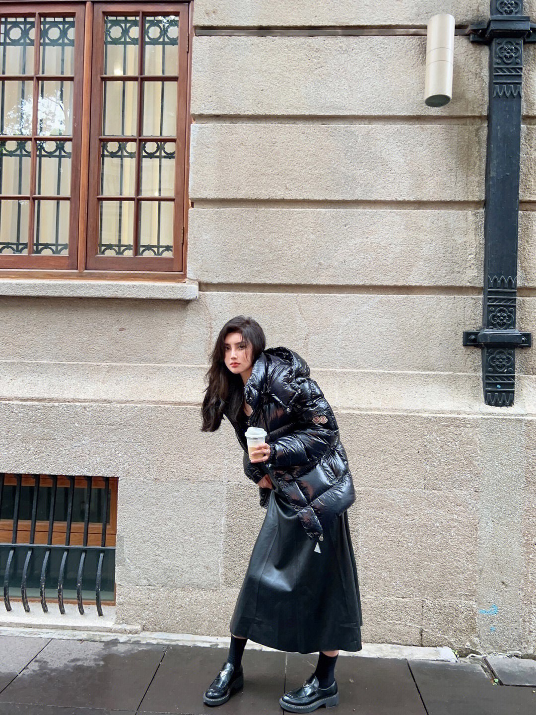 Moncler Down Jacket White Duck Down Black M-l-xl