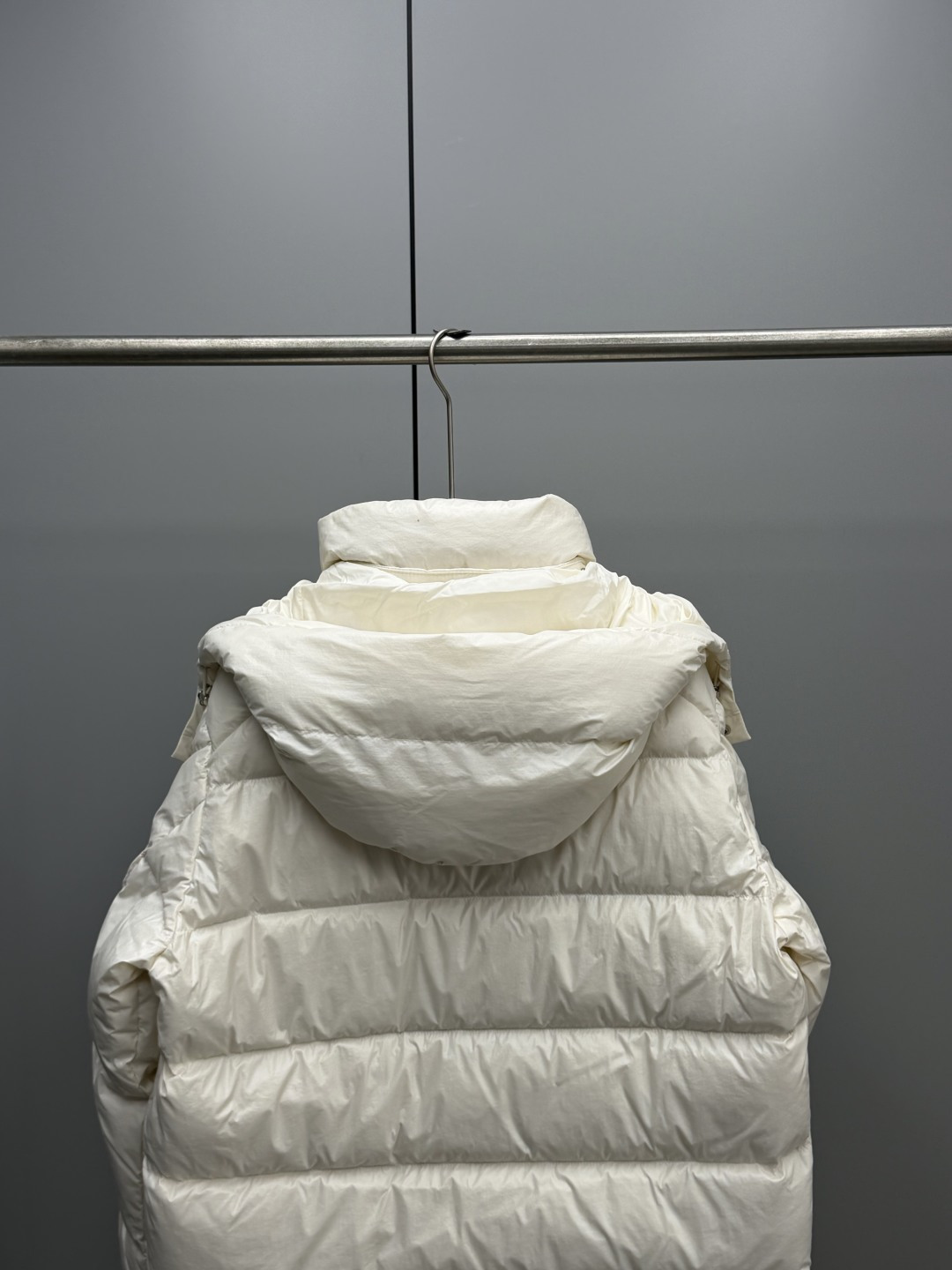 Moncler Down Jacket White Duck Down Black M-l-xl