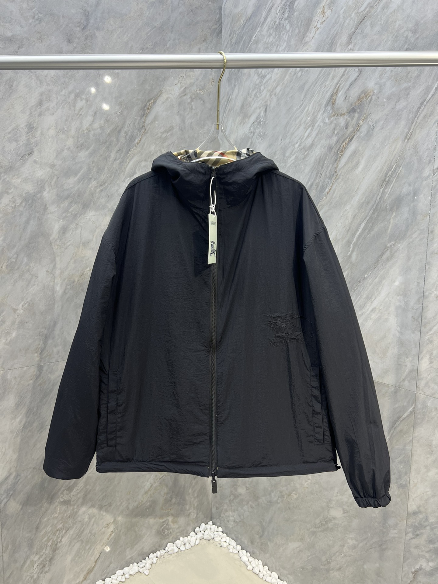 Burberry Male Jacket Hooded M-l-xxxl