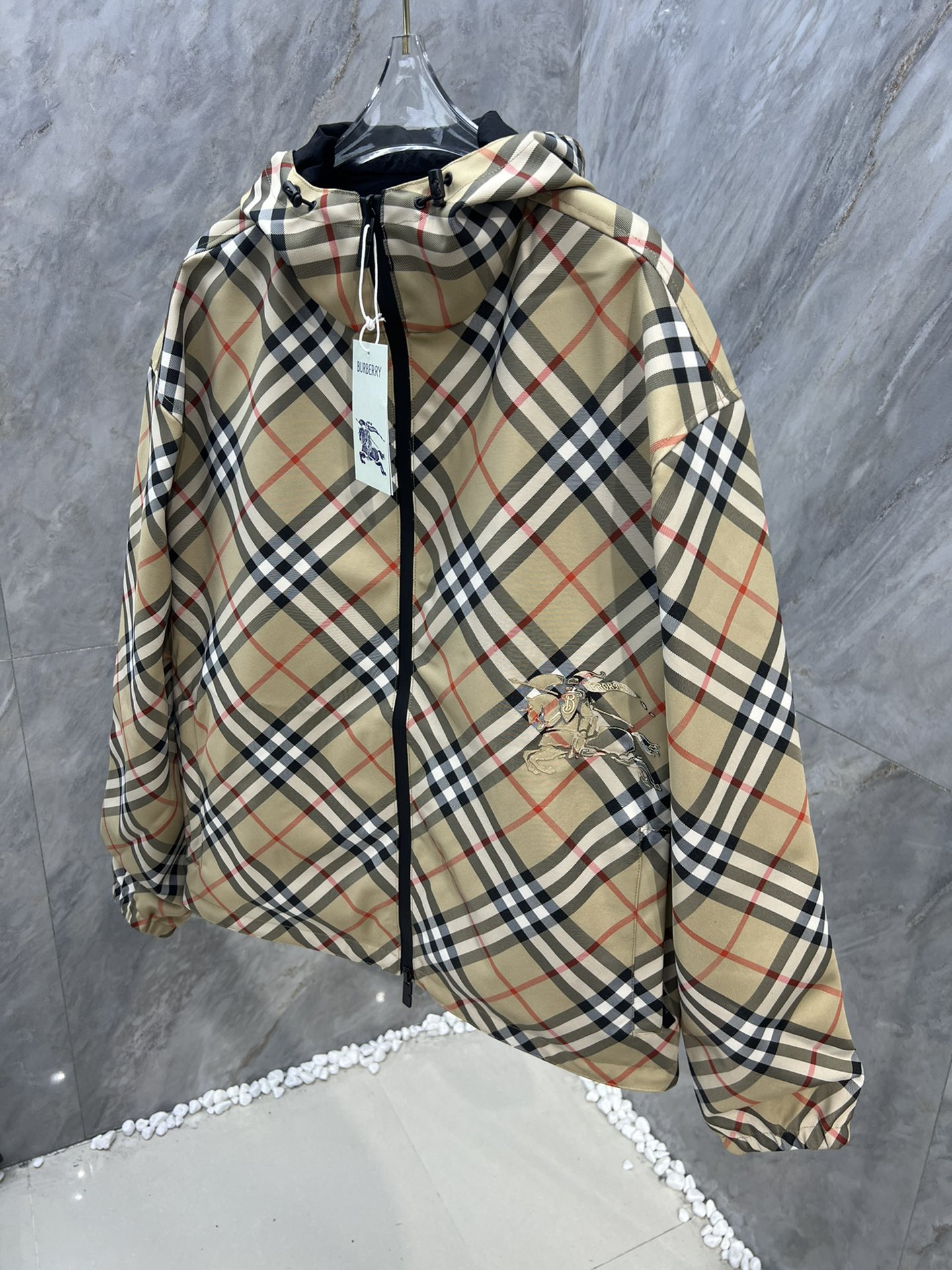 Burberry Male Jacket Hooded M-l-xxxl