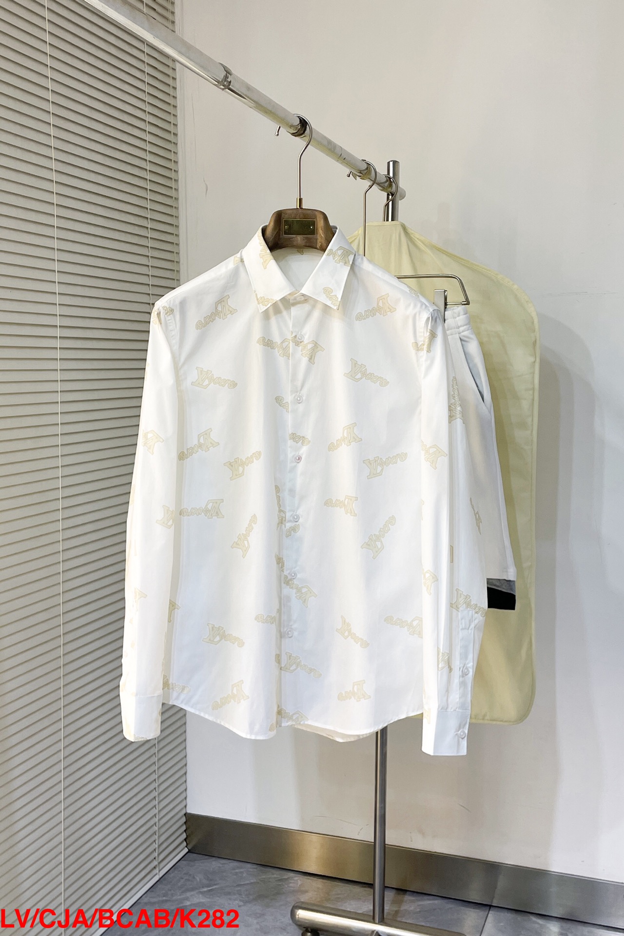 Louis Vuitton Shirt Cotton Printed S-l-xl