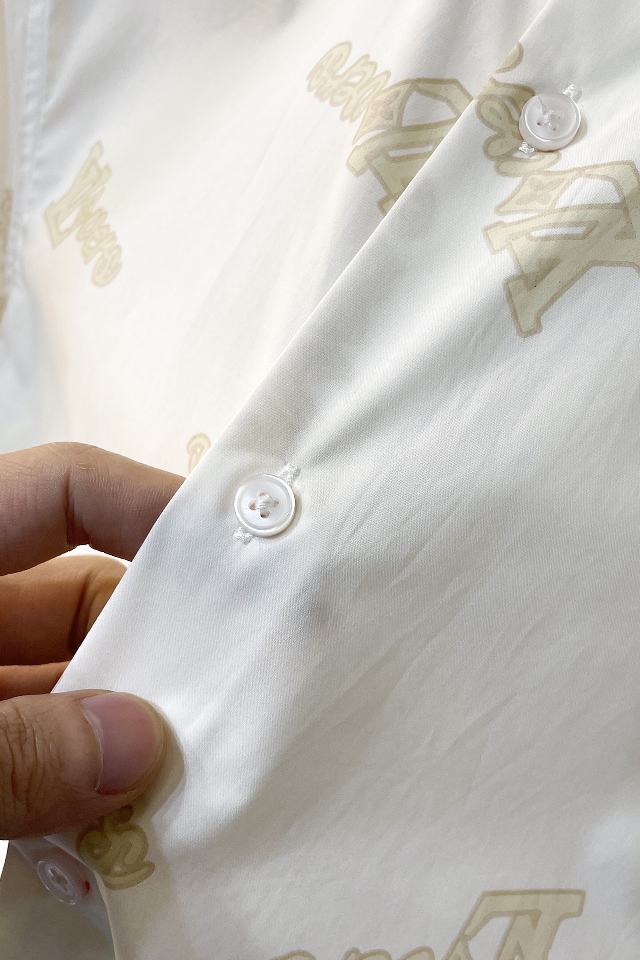 Louis Vuitton Shirt Cotton Printed S-l-xl