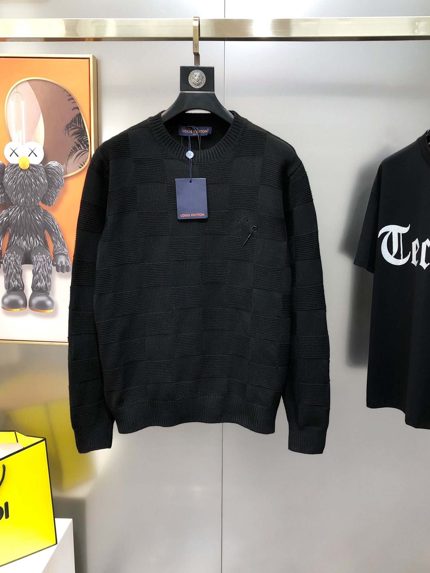 Louis Vuitton Male Basic Clothing Cotton Black S-m-l