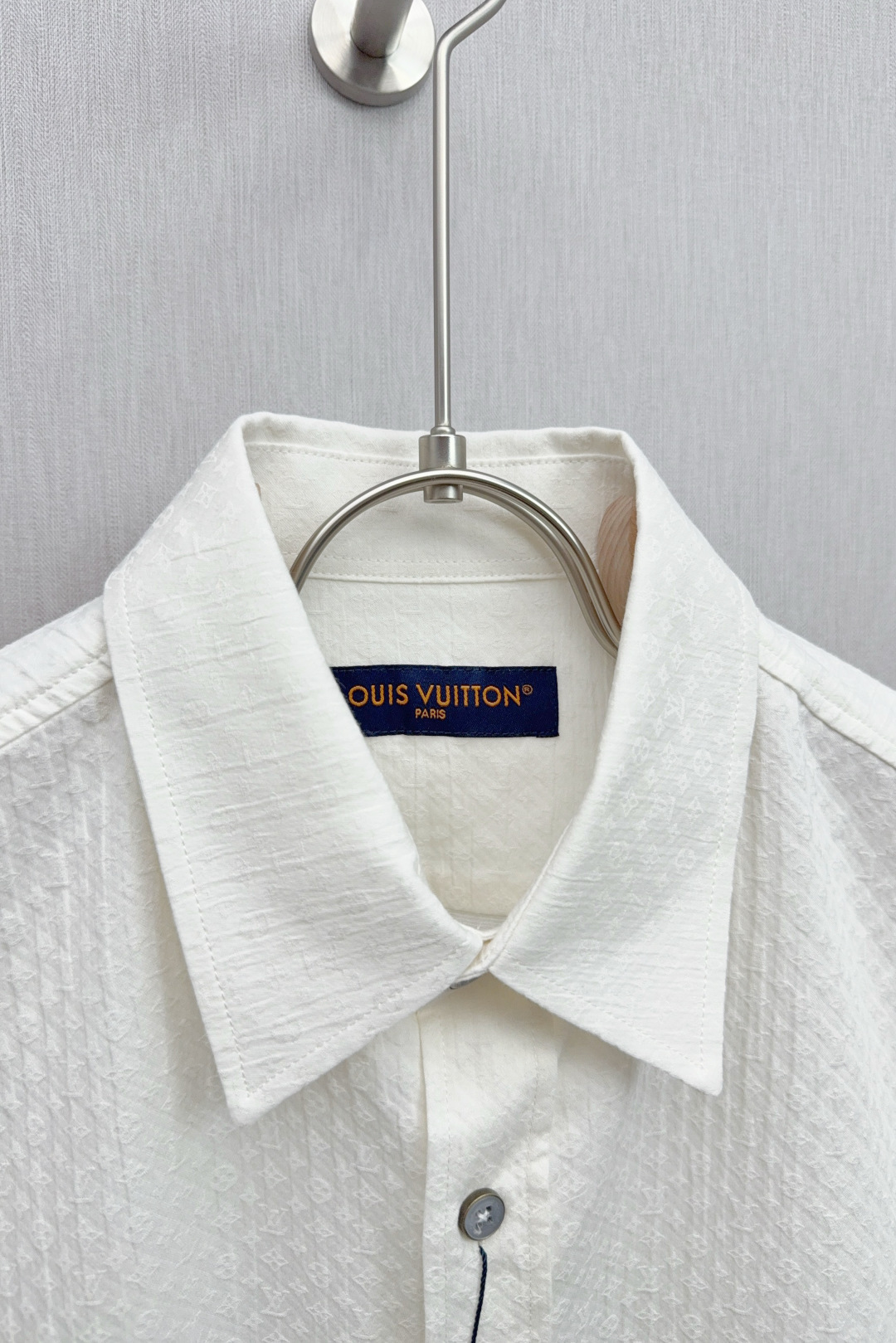 Louis Vuitton Couple Shirt Cotton White S-m-l-xl