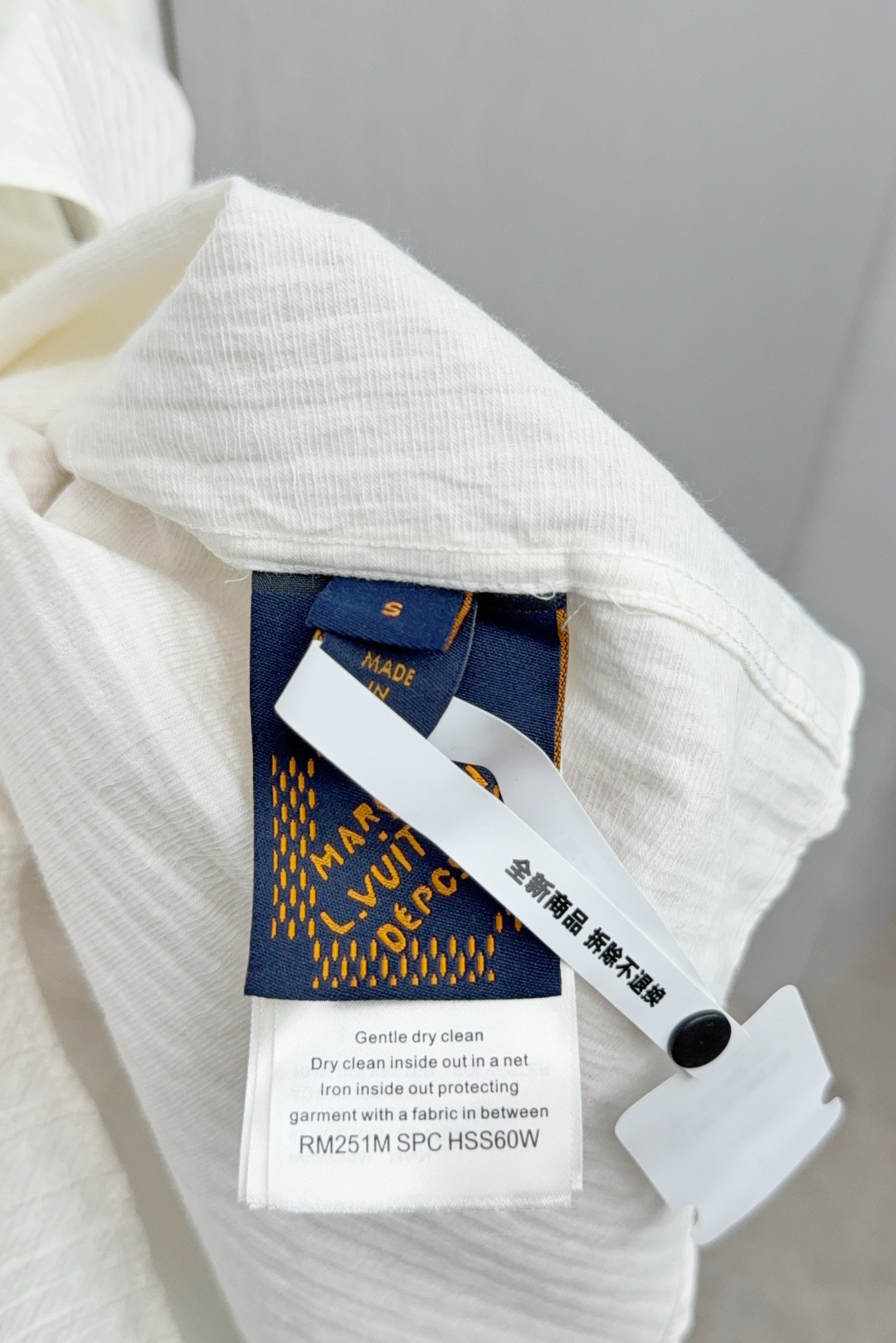 Louis Vuitton Couple Shirt Cotton White S-m-l-xl