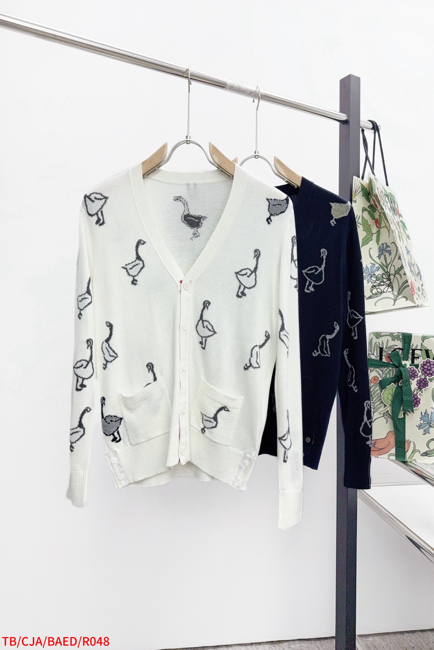 Thom Browne Basic Clothing Wool White Loose Fit M