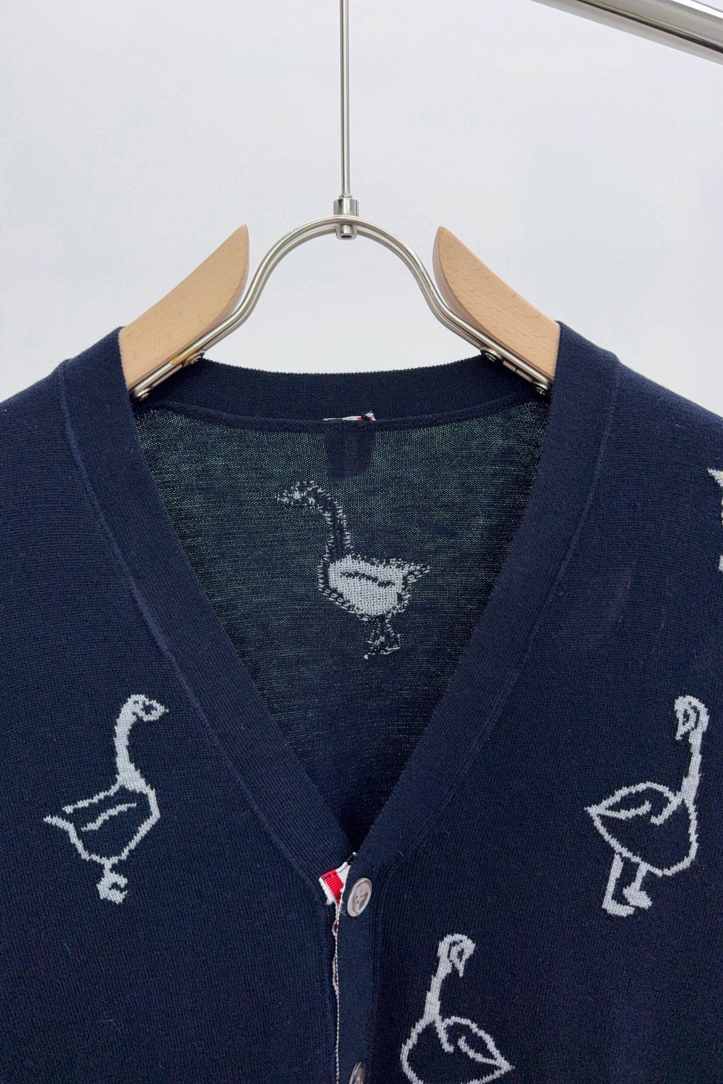 Thom Browne Basic Clothing Wool White Loose Fit M