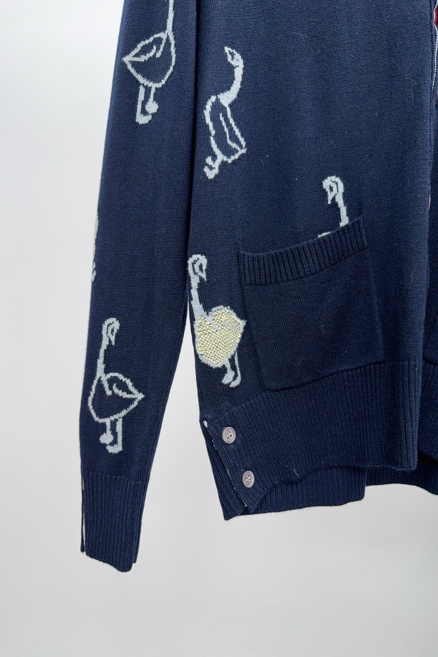 Thom Browne Basic Clothing Wool White Loose Fit M