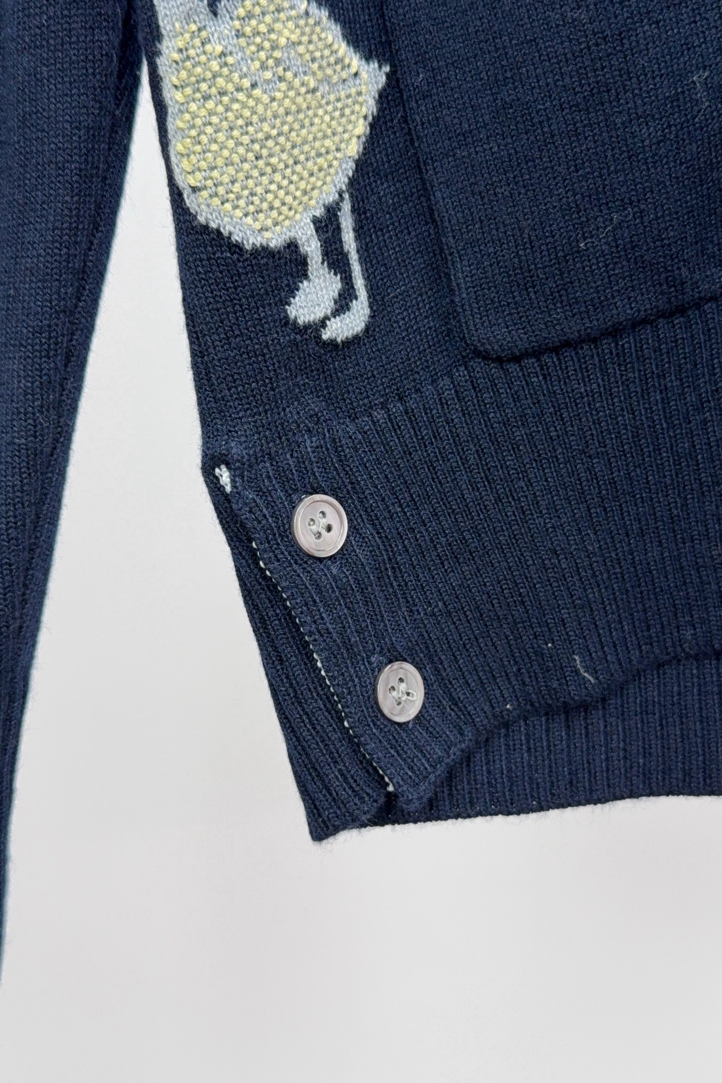Thom Browne Basic Clothing Wool White Loose Fit M