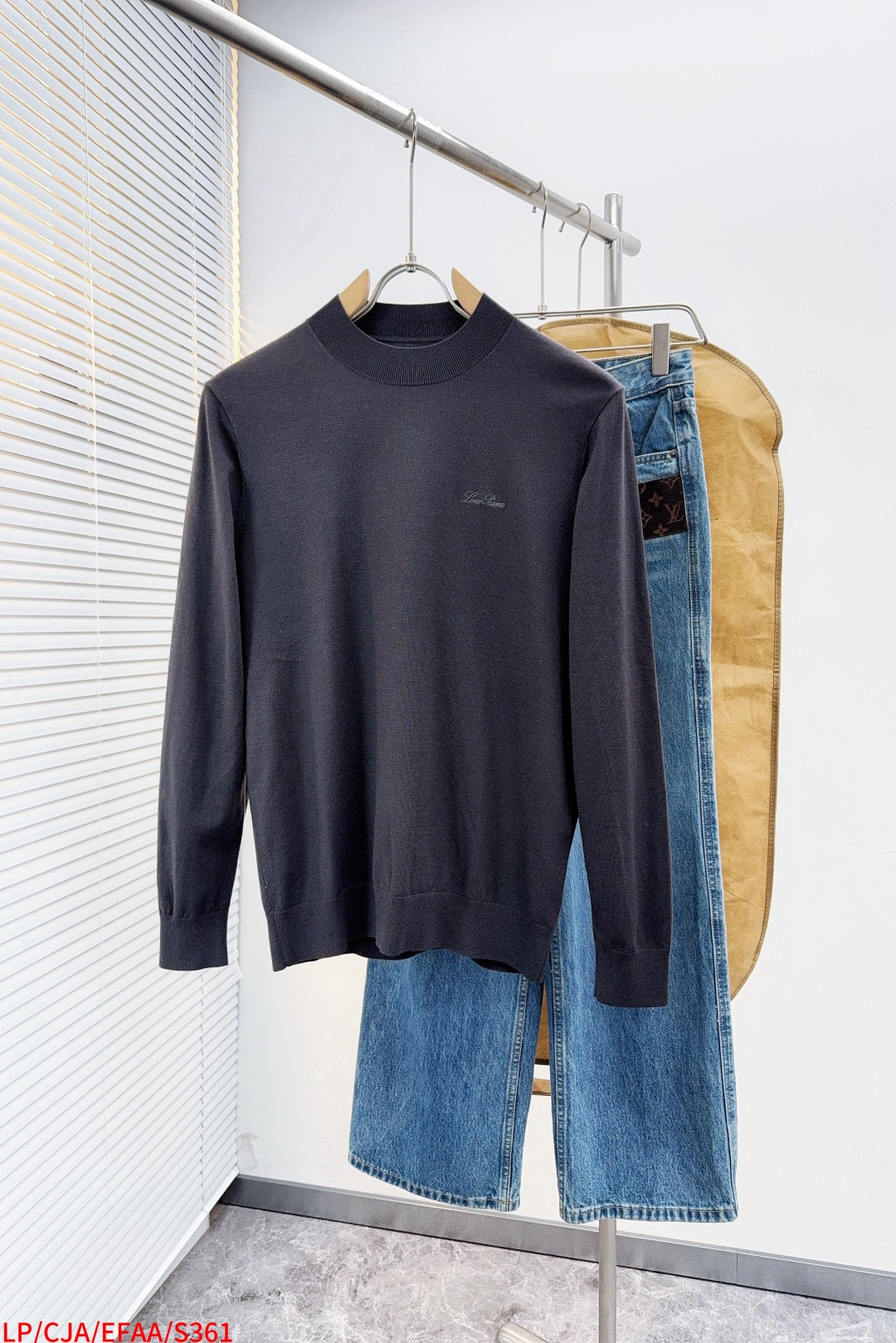 Loro Piana Male Basic Clothing Wool Loose Fit S-m-l-xl