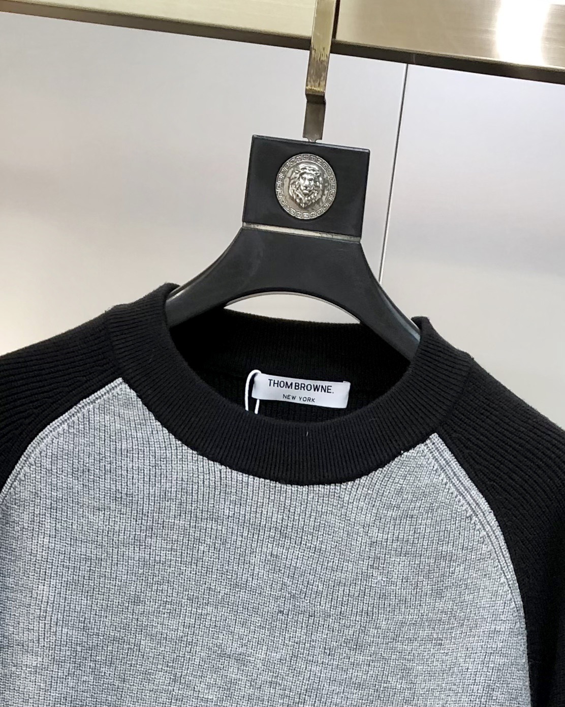 Thom Browne Male Basic Clothing Wool Gray M-xl