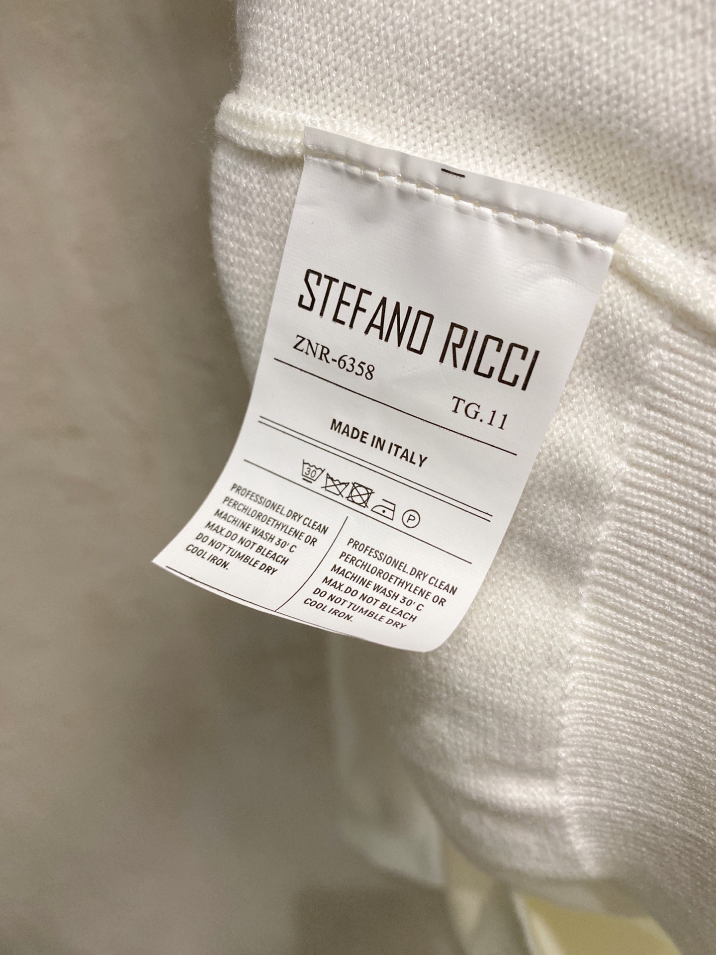 Stefano Ricci Basic Clothing Wool M-xl