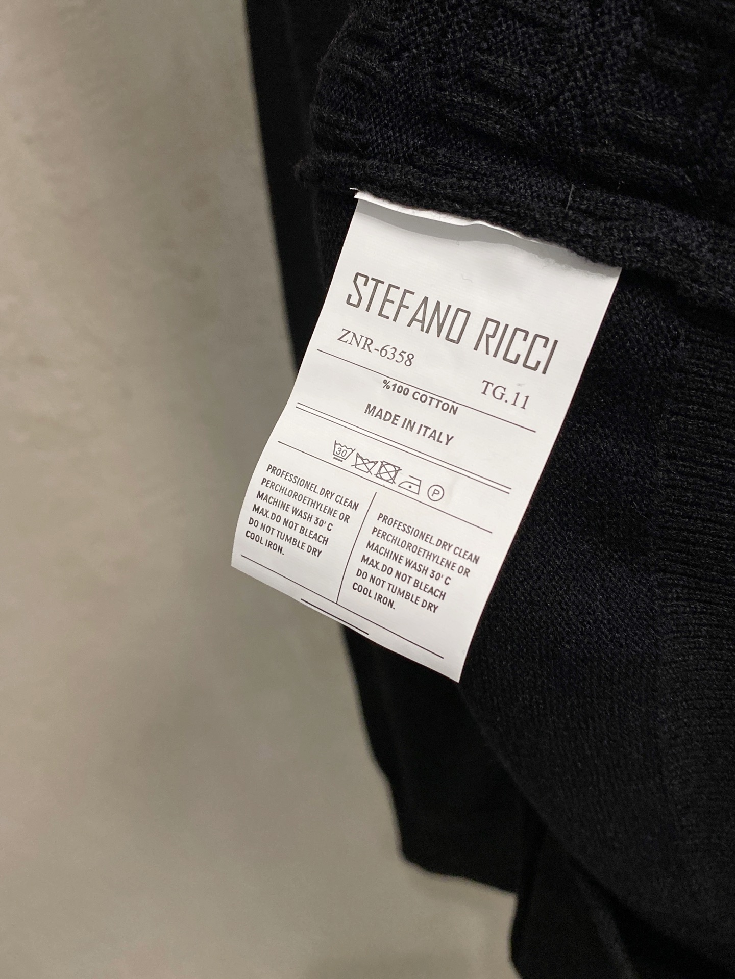 Stefano Ricci Basic Clothing Wool M-xl