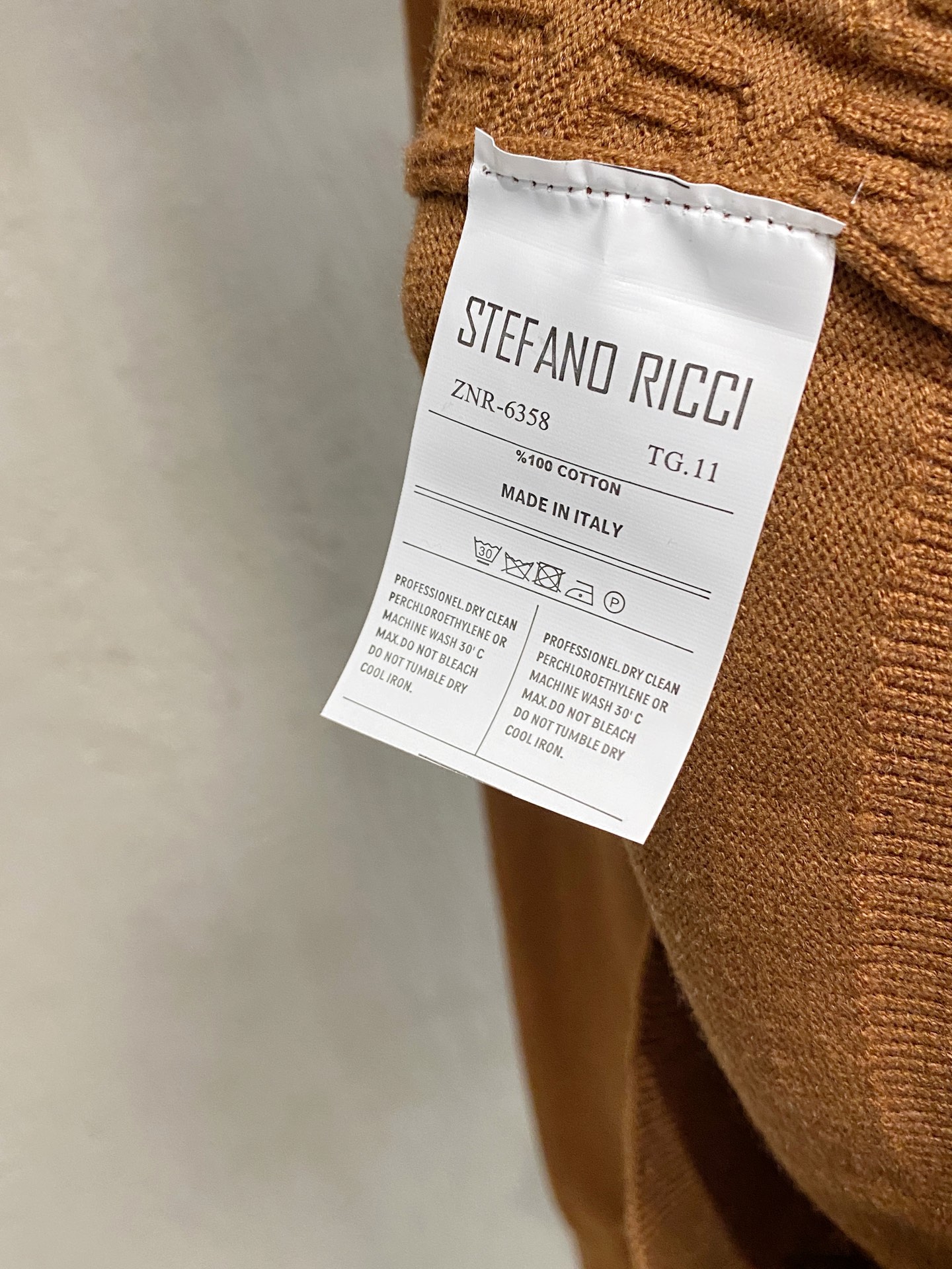 Stefano Ricci Basic Clothing Wool M-xl
