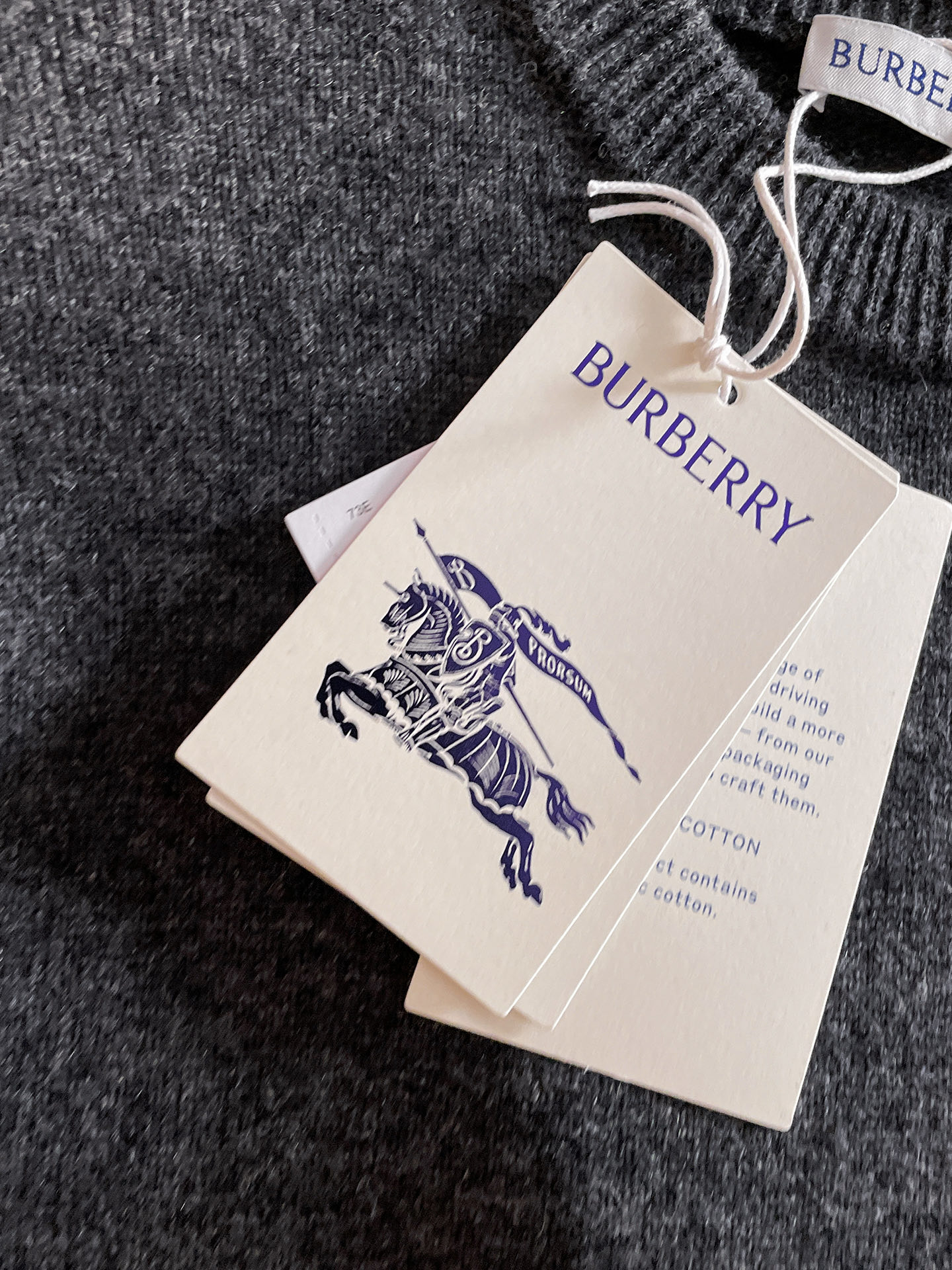 Burberry Basic Clothing Wool S-m-xl