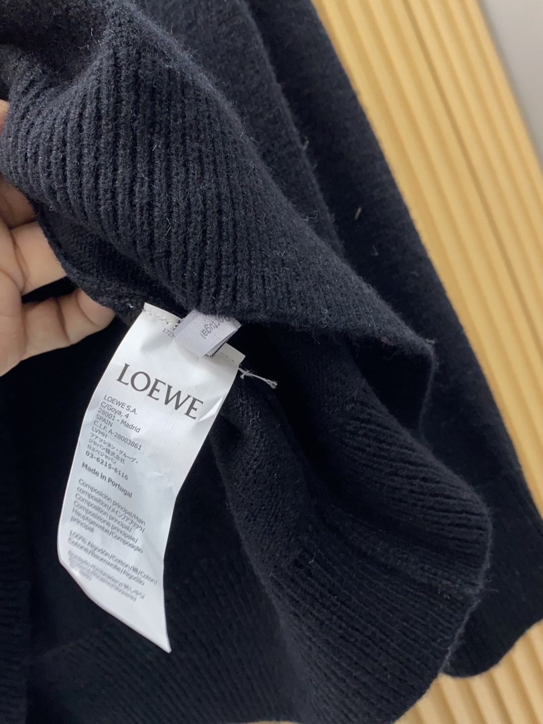 Loewe Basic Clothing Wool S-m-xl